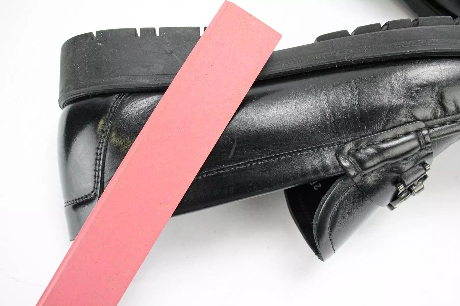 Salvatore Ferragamo SALVATORE FERRAGAMO Men's EU 41 Smooth Leather Derby Loafers Size US 8 / EU 41 - 14 Thumbnail