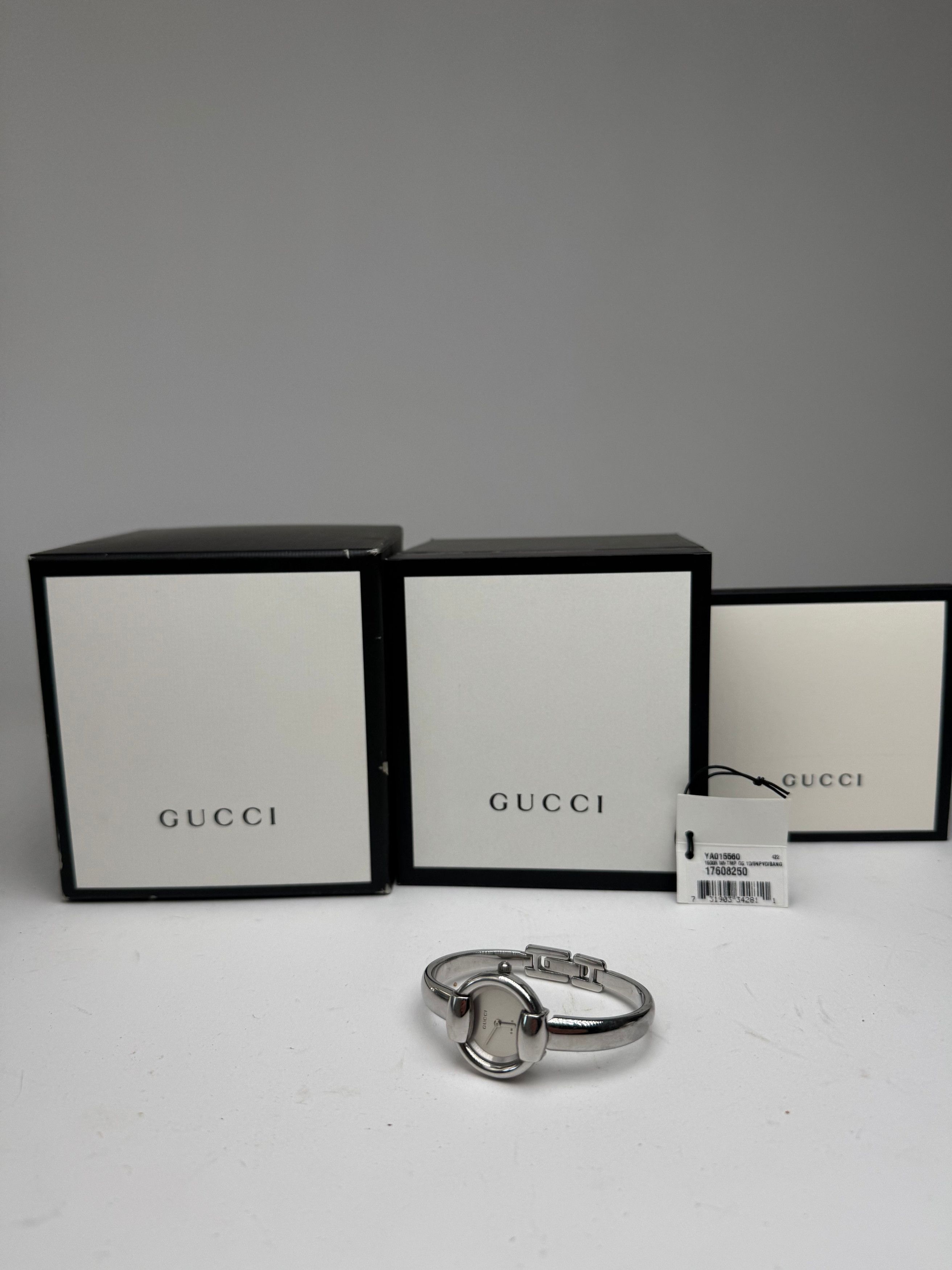 Gucci Vintage Horsebit Steel Watch Size ONE SIZE - 1 Thumbnail