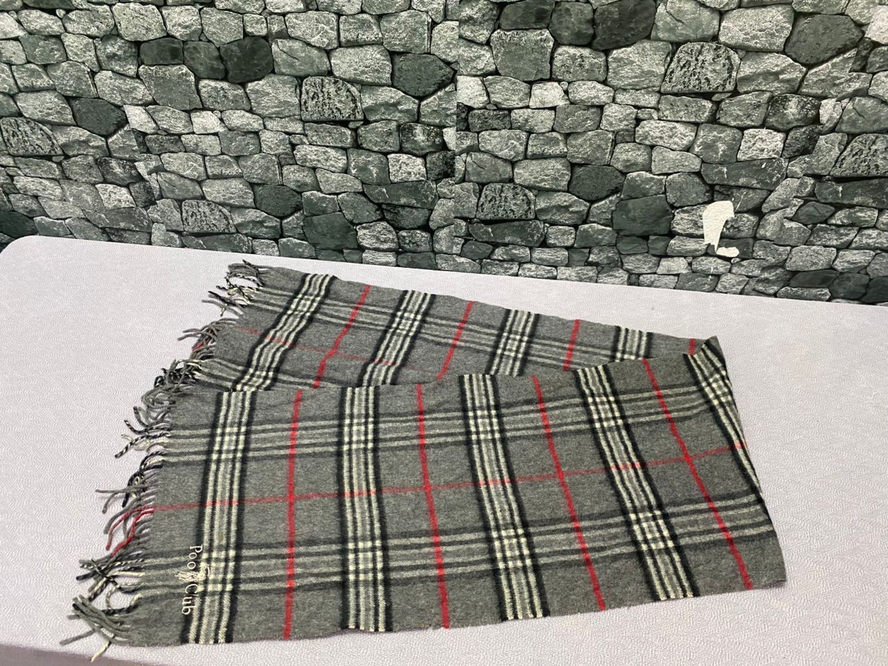 Polo Ralph Lauren Vintage Polo Club Scarf Size ONE SIZE - 7 Thumbnail