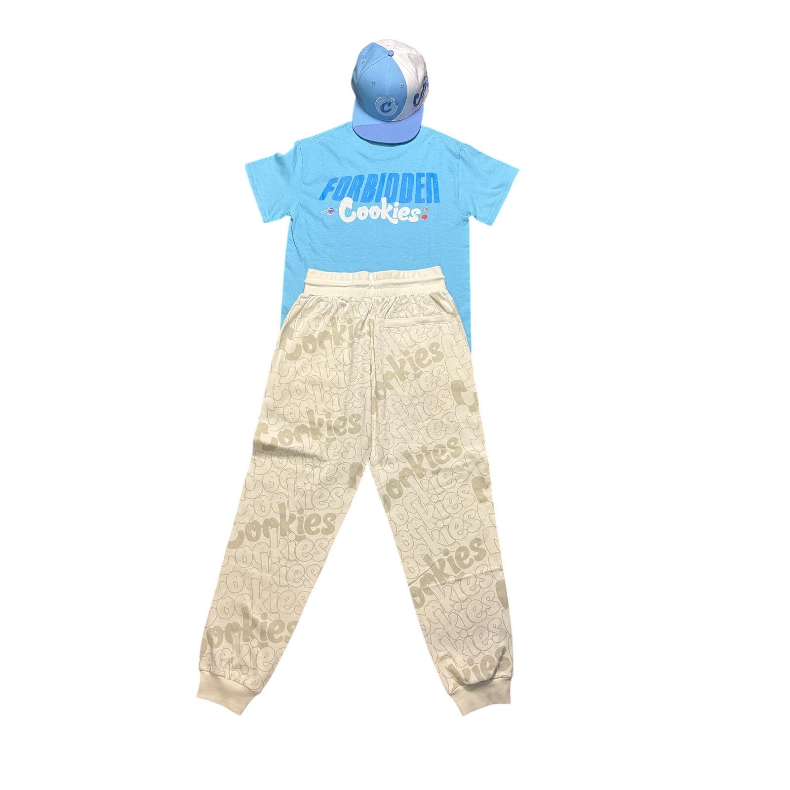 Cookies NWT Cookies Sz S 3-Piece Bundle: T-Shirt, Sweatpants, Hat Size US S / EU 44-46 / 1 - 2 Thumbnail