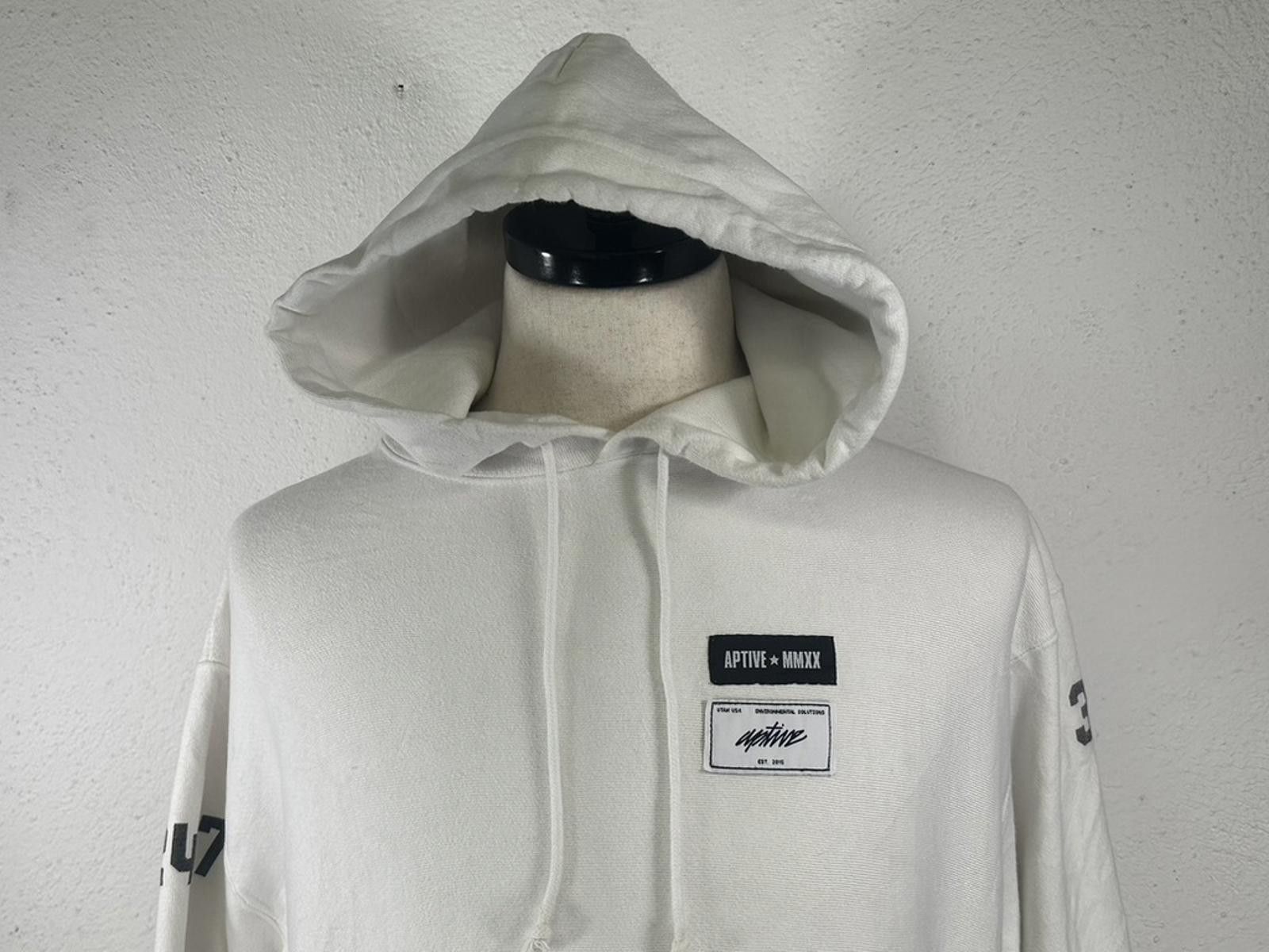 Champion Champion Vintage Large White Reverse Weave Hoodie Size US L / EU 52-54 / 3 - 2 Thumbnail
