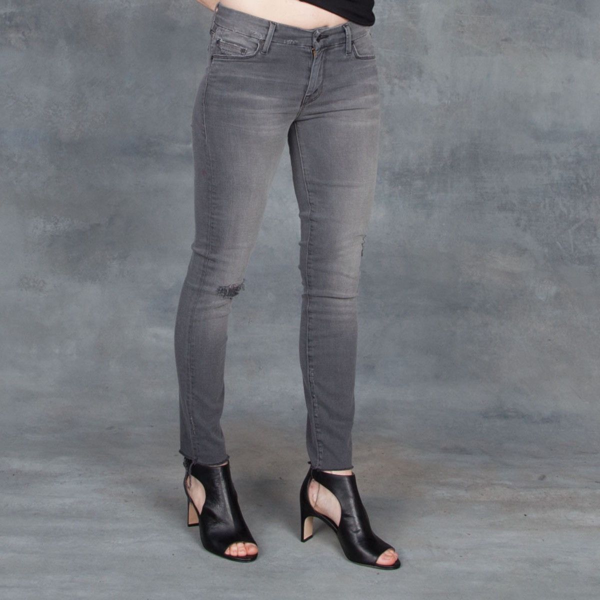 MOTHER Mother Denim Looker Ankle Fray Last Chance Saloon Size 26" / US 2 / IT 38 - 1 Thumbnail