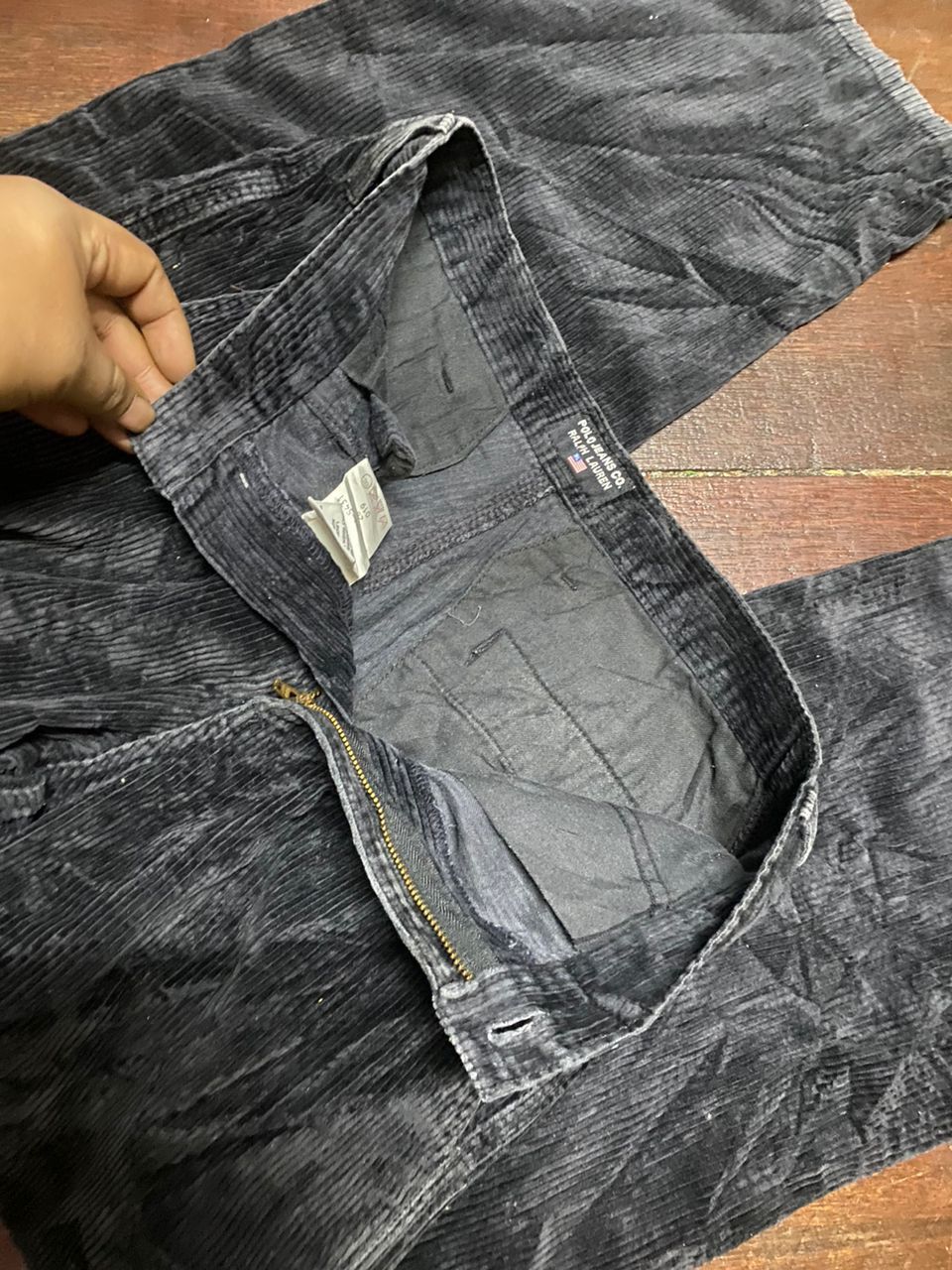 Polo Ralph Lauren × Vintage Unisex🔥vintage polo jeans Ralph Lauren baggy cudroy pants Size US 28 / EU 44 - 4 Thumbnail