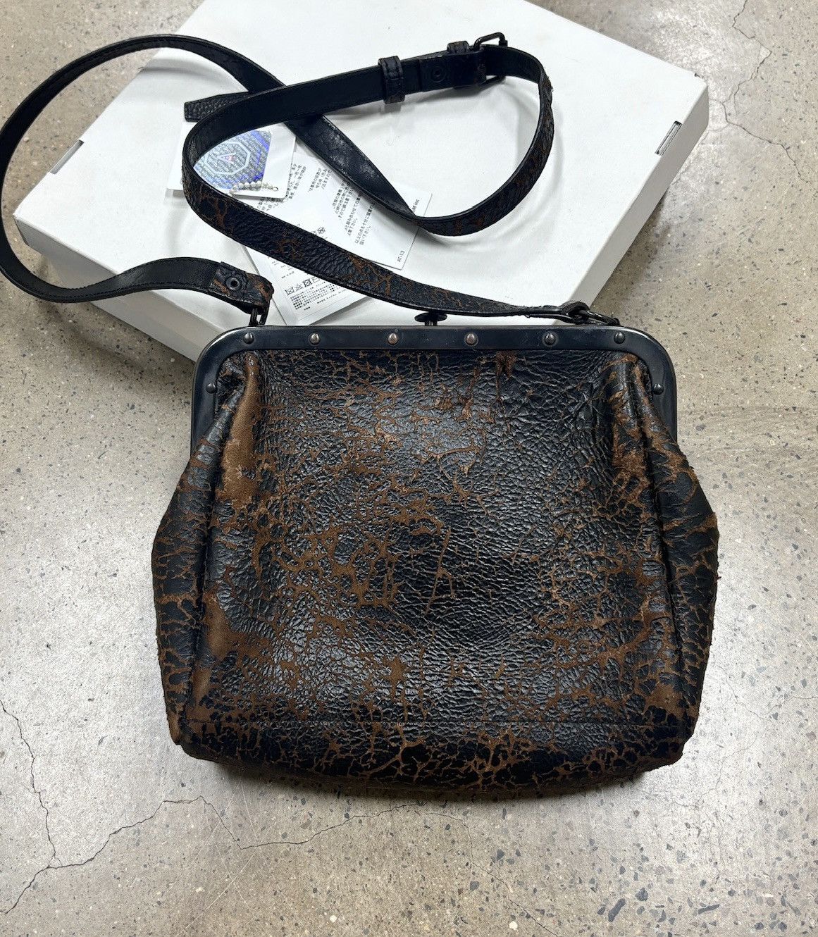 Visvim Visvim 20aw Frame Bag（L） Dk.brown Size ONE SIZE - 7 Thumbnail