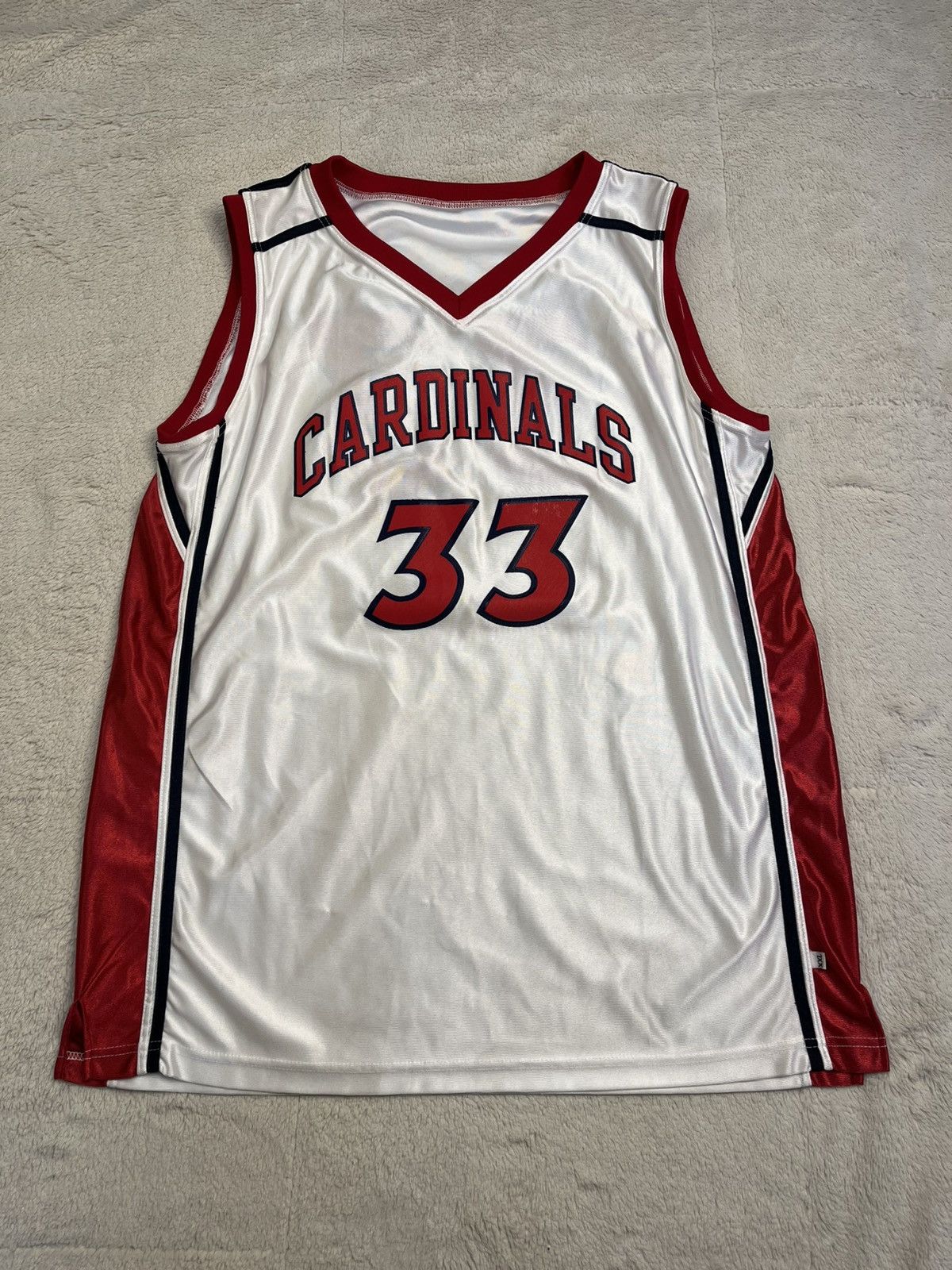 NCAA Vintage 90s NCAA Louisville Cardinals #33 Basketball Jersey Size US XXL / EU 58 / 5 - 1 Thumbnail