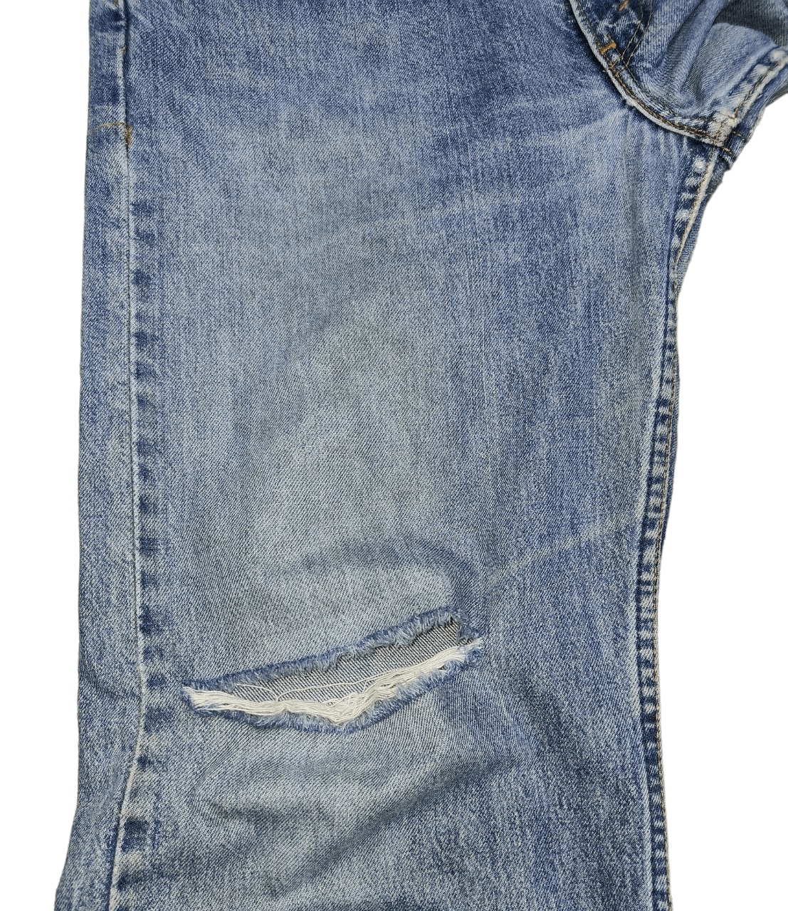 Levi's 80s Vintage Levis 519 Distressed Denim Size US 35 - 6 Thumbnail