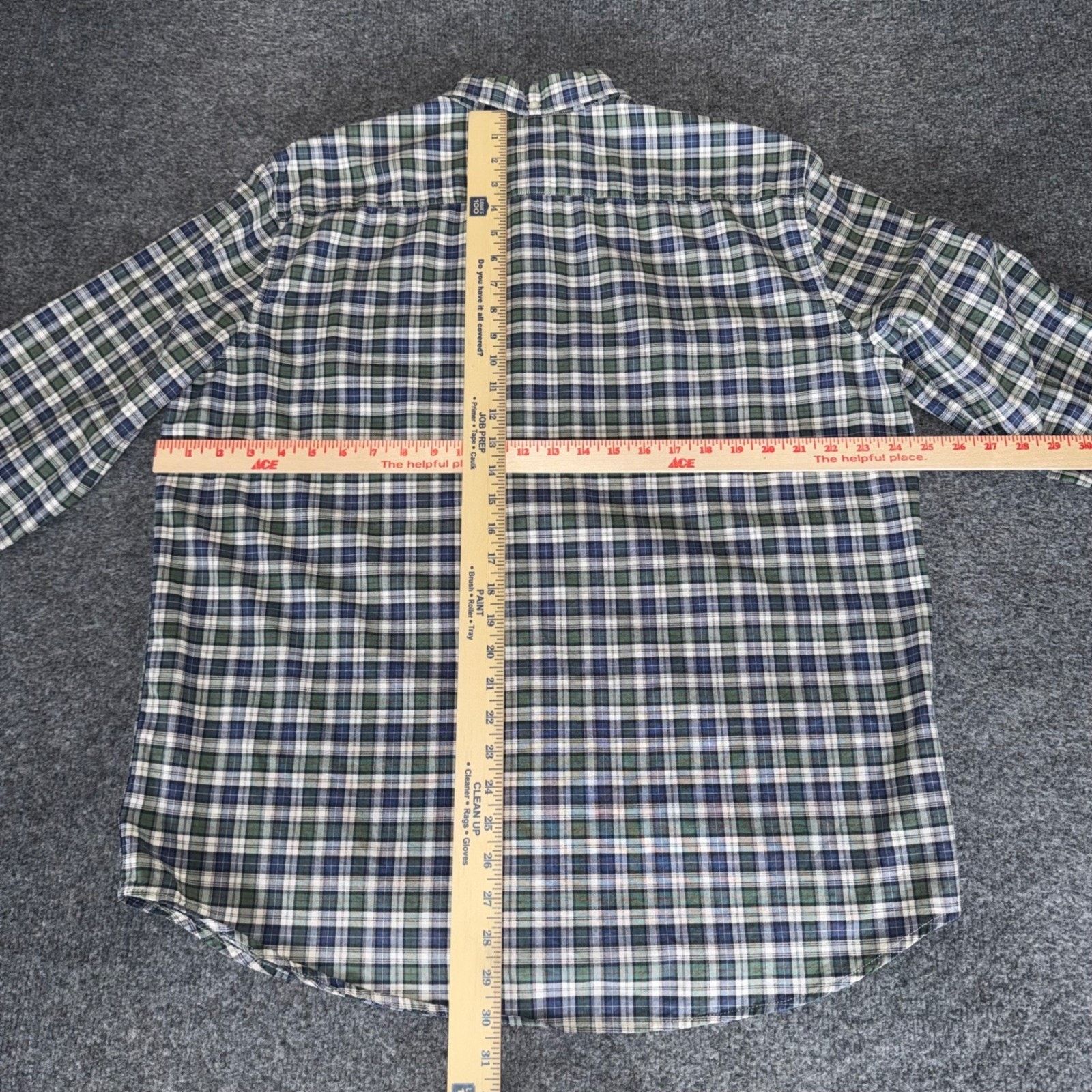 Ralph Lauren Denim Supply Ralph Lauren Shirt Mens XL Plaid Long Sleeve Size US XL / EU 56 / 4 - 4 Thumbnail