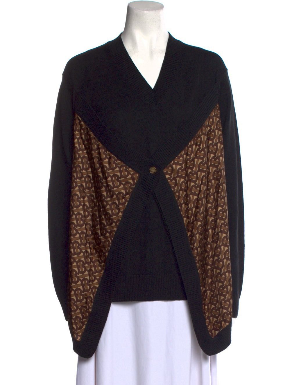 Burberry Burberry Merino Wool Printed Sweater Size XS / US 0-2 / IT 36-38 - 7 Thumbnail