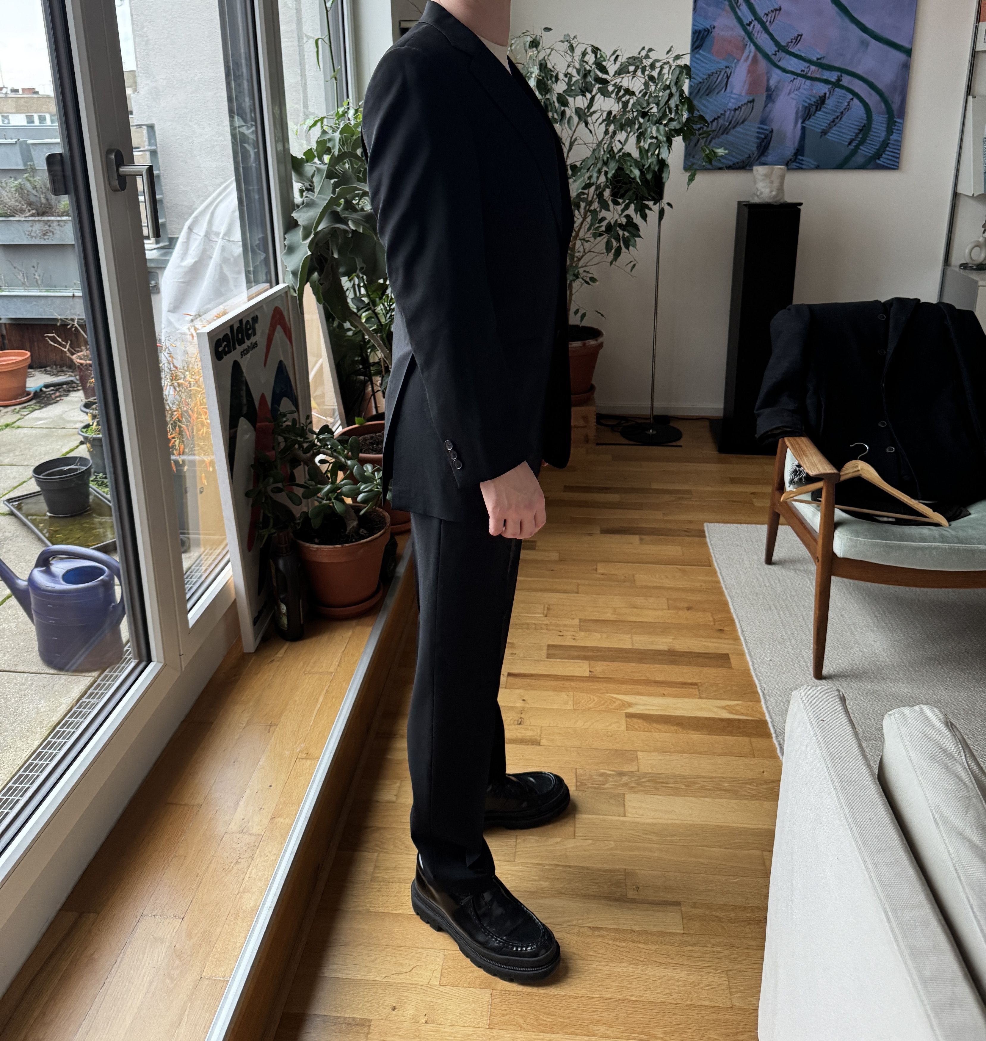 Joop! Joop! Classic Black Suit Size 44R - 2 Thumbnail