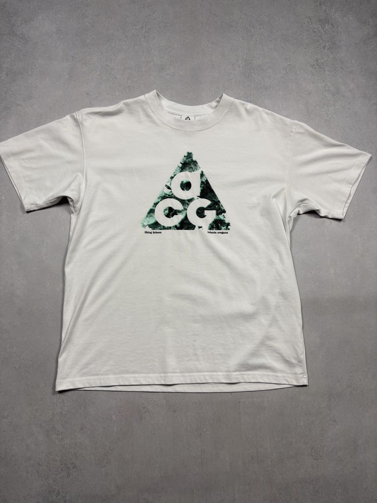 Nike ACG Nike ACG Big Logo Liking Liches Graphic T-Shirt White Medium Size US M / EU 48-50 / 2 - 1 Thumbnail