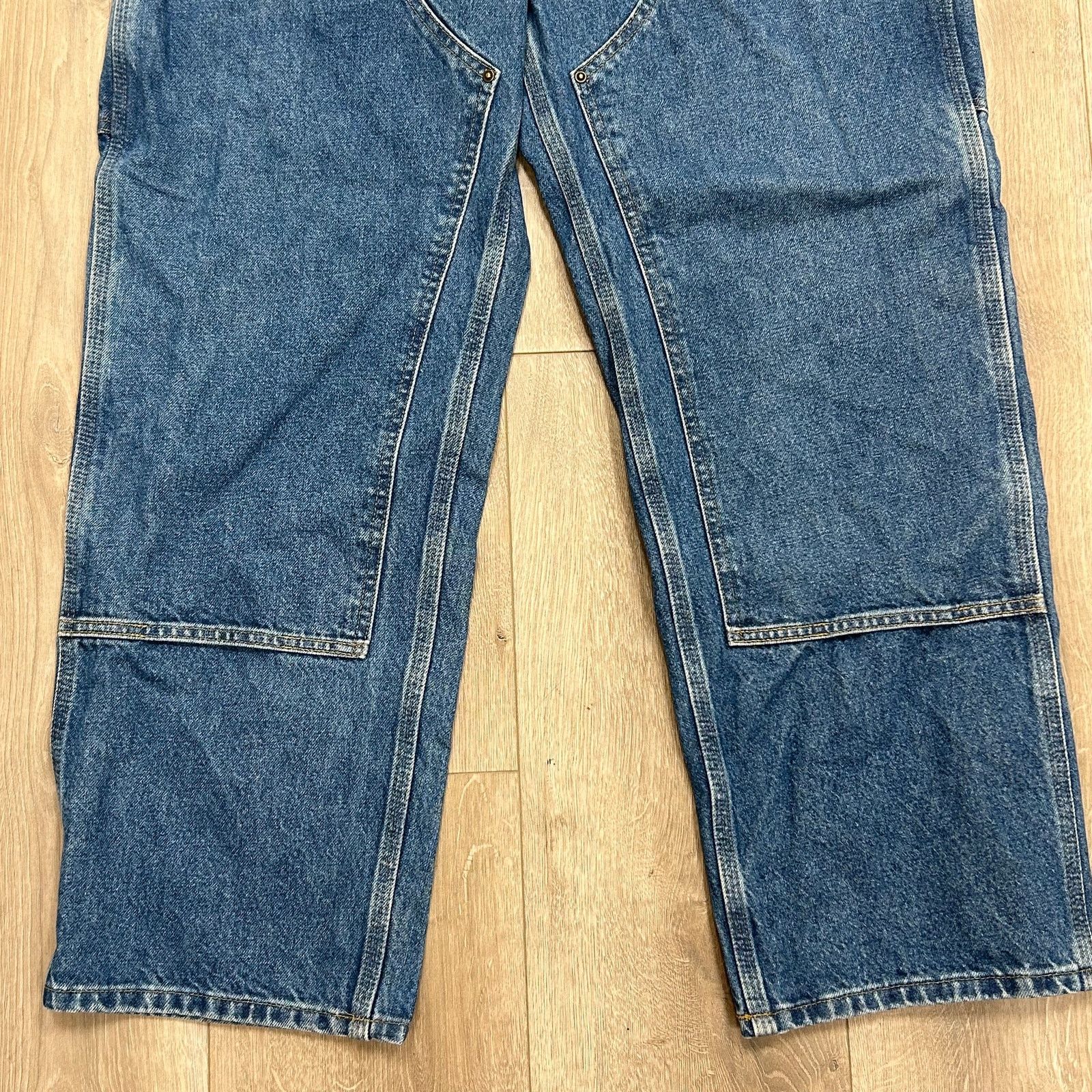 Carhartt Vintage Carhartt Double Knee Workwear Pants Jeans Blue 36x30 Size US 36 / EU 52 - 3 Thumbnail