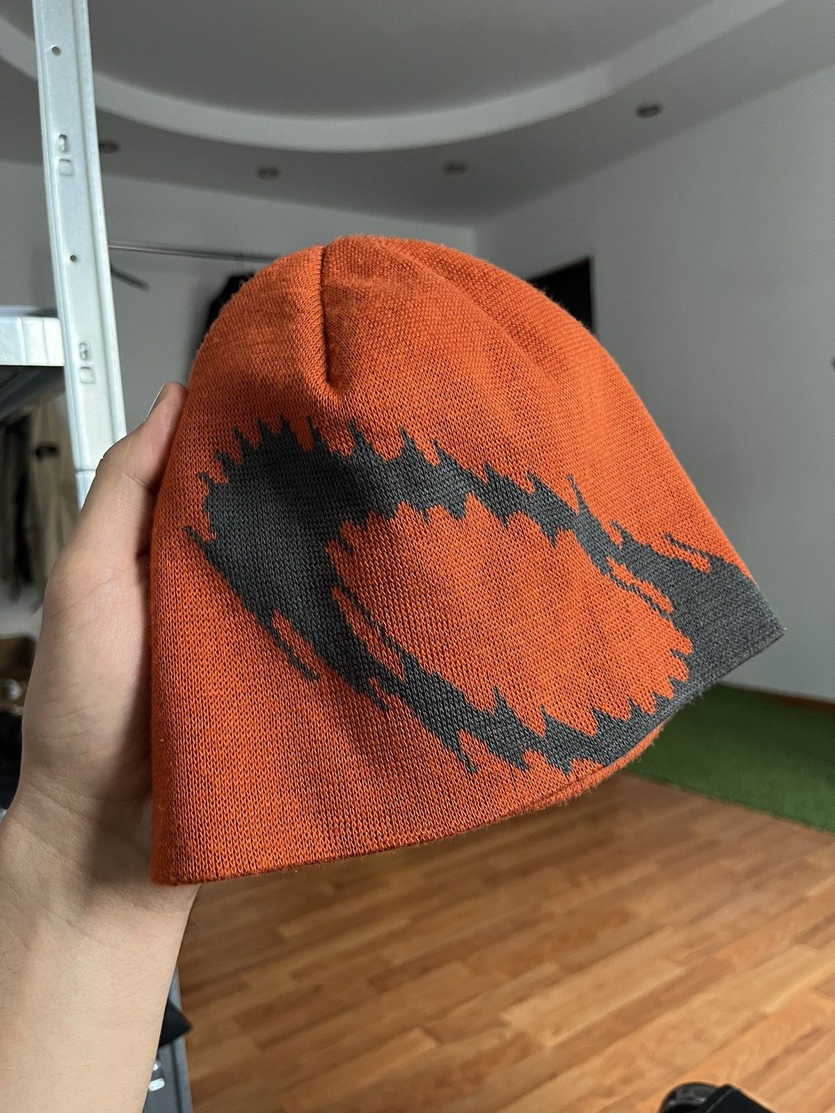 image of Oakley Beanie in Orange, Men's