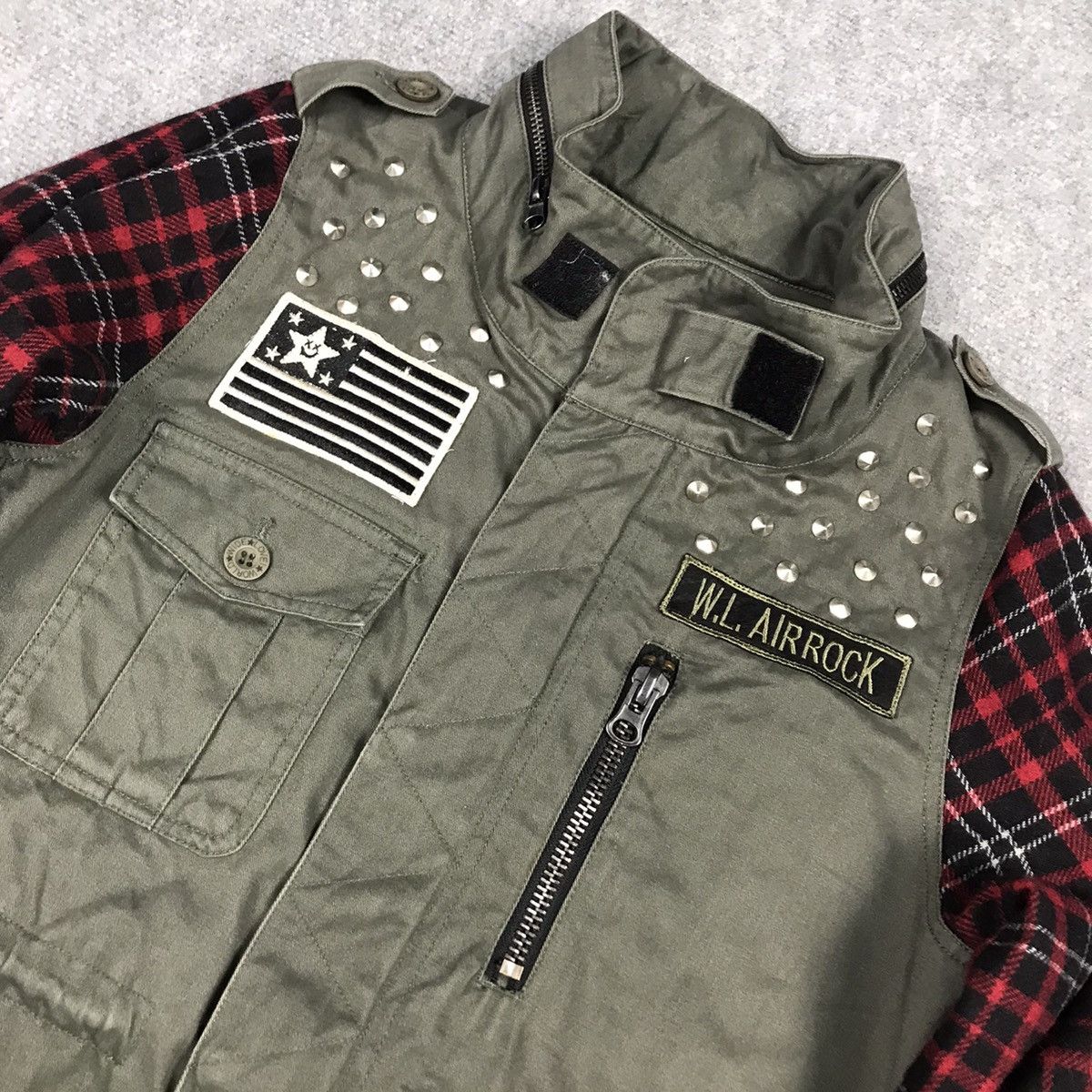 If Six Was Nine × Japanese Brand World wide Love Punk japan Style design zip jacket Size US S / EU 44-46 / 1 - 5 Thumbnail