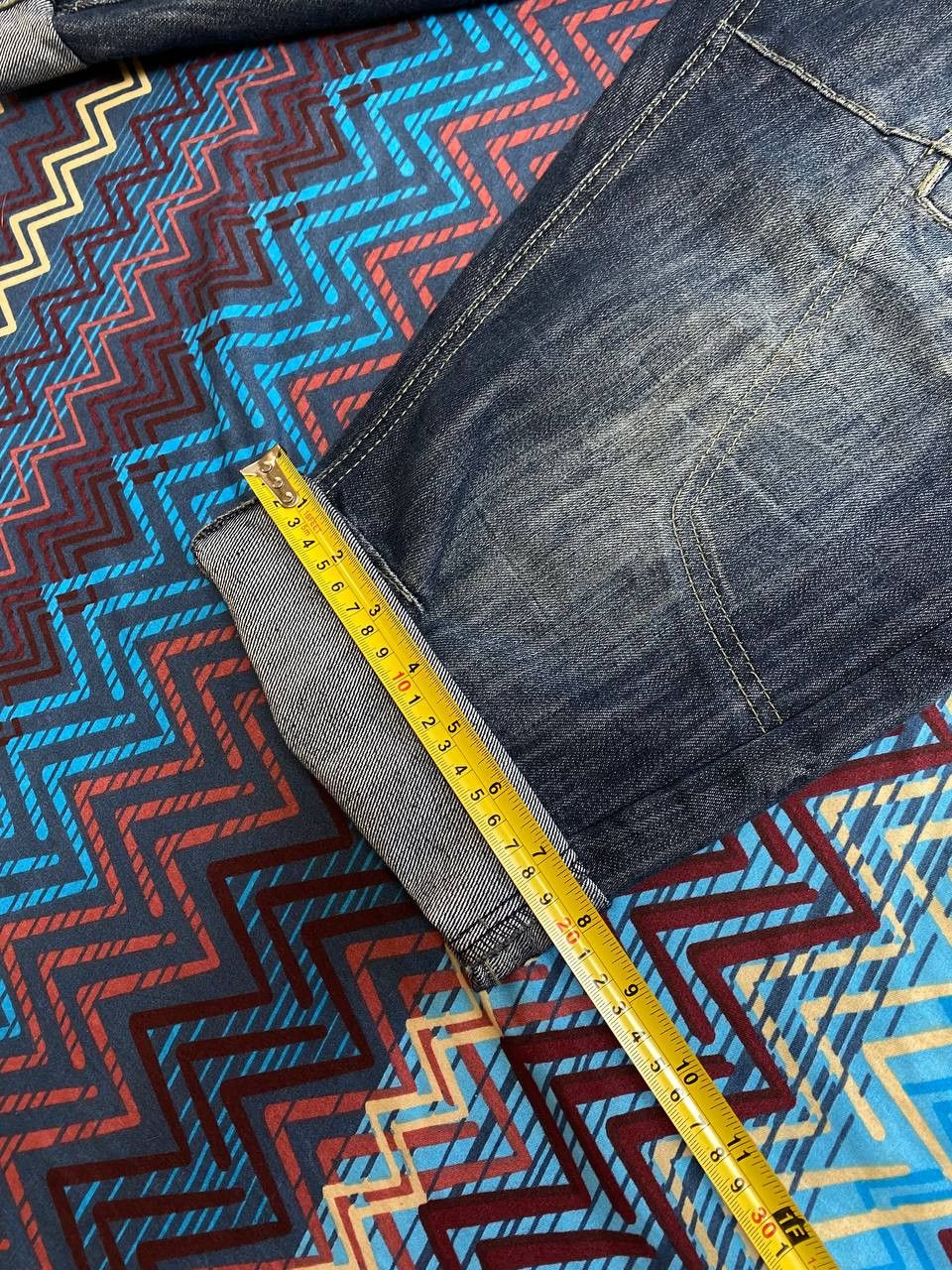 No Fear × Vintage Distressed Vintage Y2K Grunge Denim Shorts Size US 30 / EU 46 - 6 Thumbnail