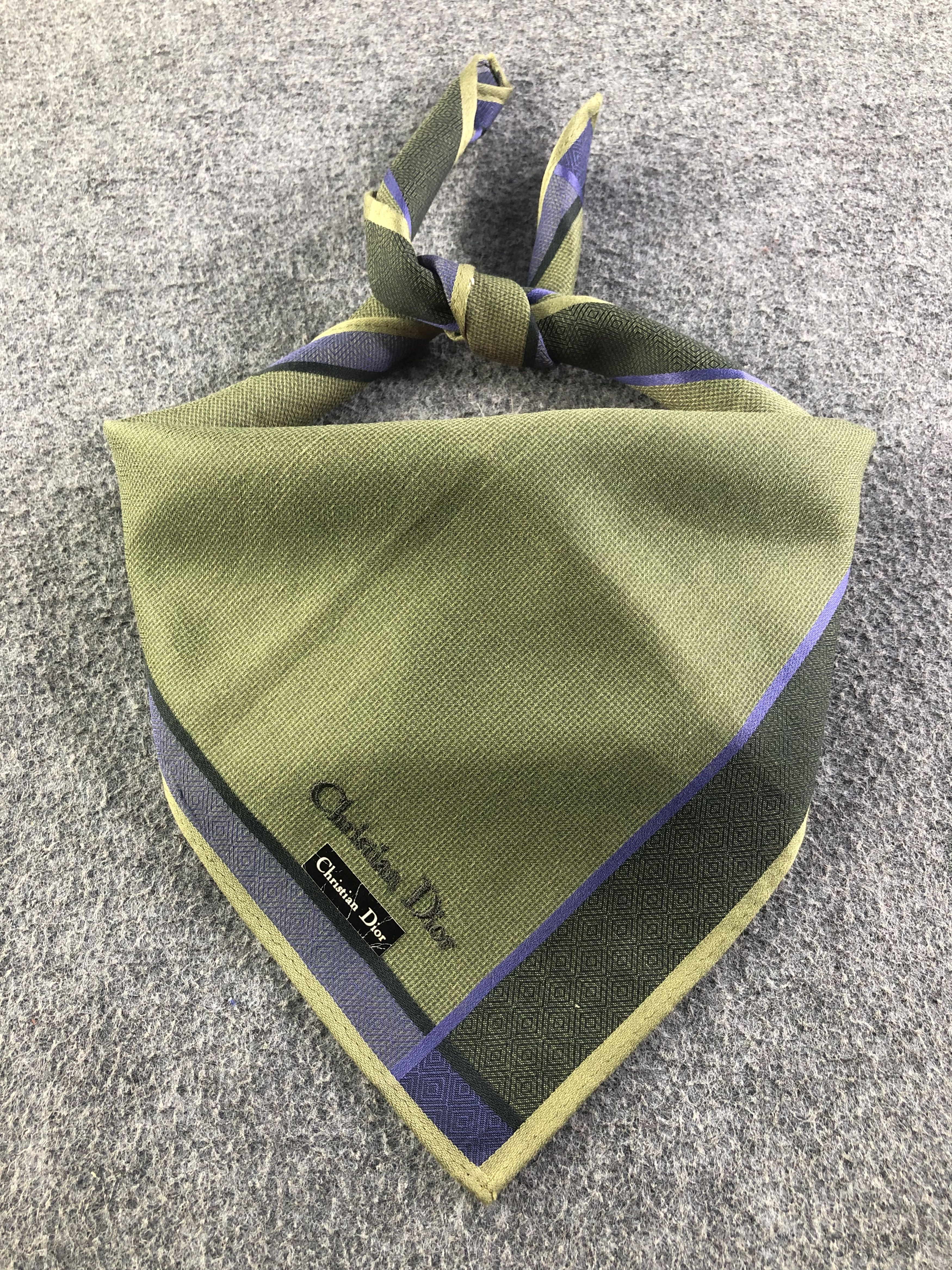 Vintage Christian Dior Handkerchief / Bandana / Neckerchief Size ONE SIZE - 1 Thumbnail