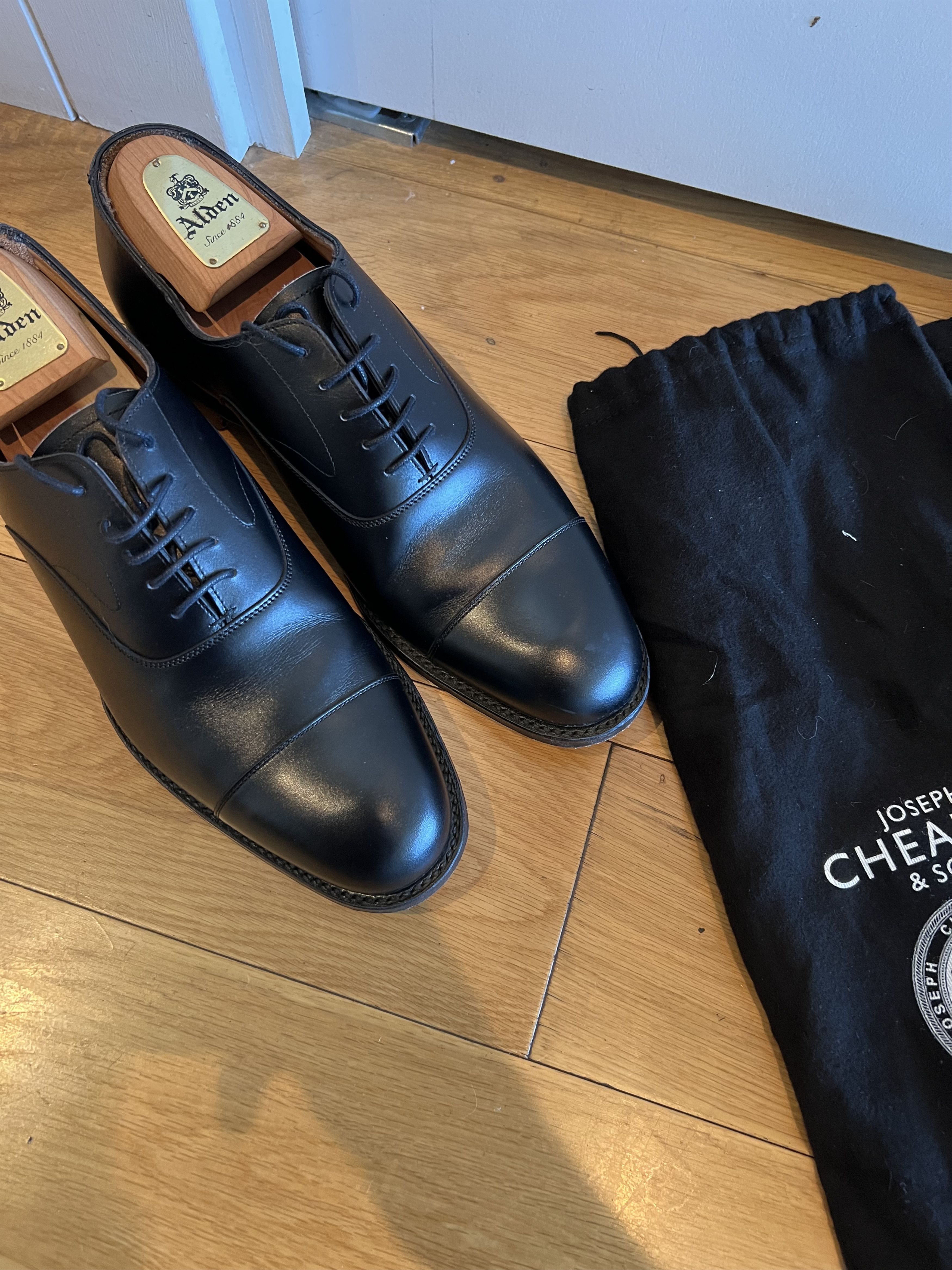 CHEANEY, ALFRED BLACK CALF - 靴