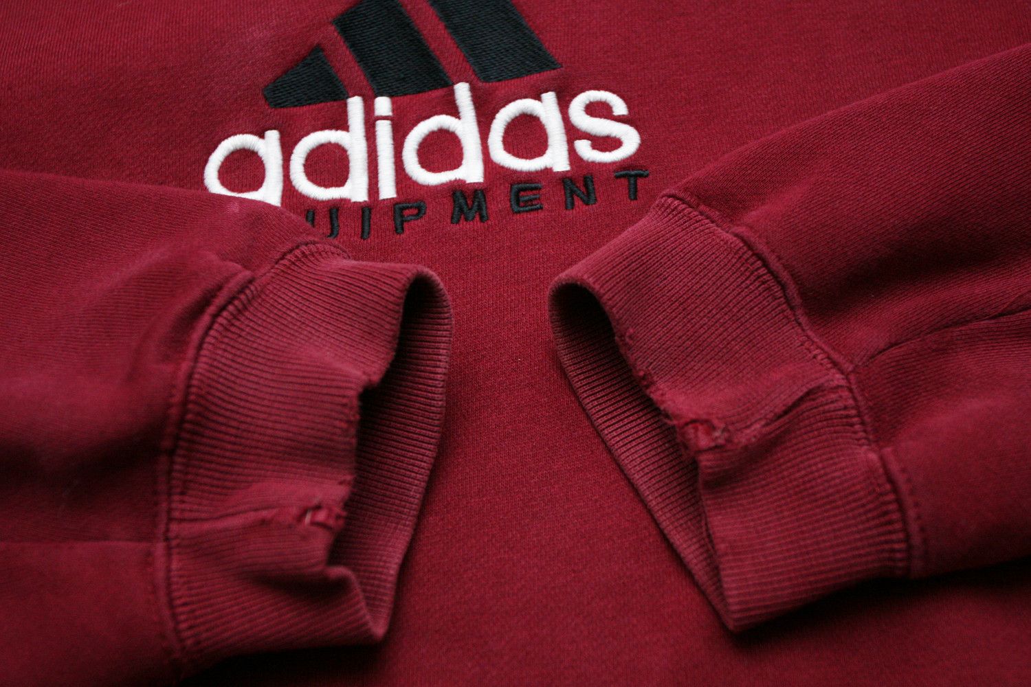 Adidas Vintage 90s Adidas Equipment Big Logo Sweatshirt boxy fit Size US M / EU 48-50 / 2 - 5 Thumbnail