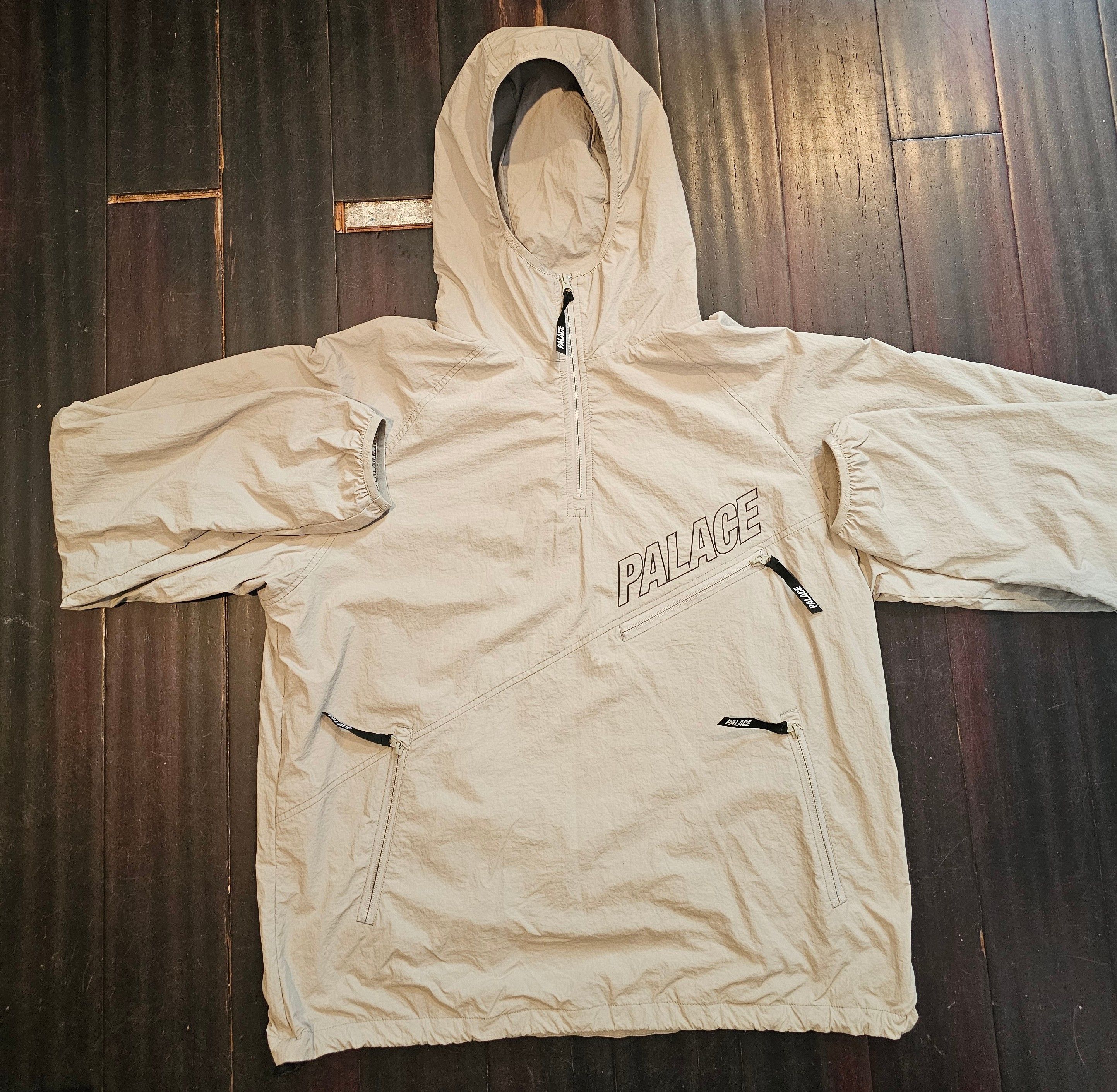 Palace Palace - Palamat Shell Jacket White | Grailed