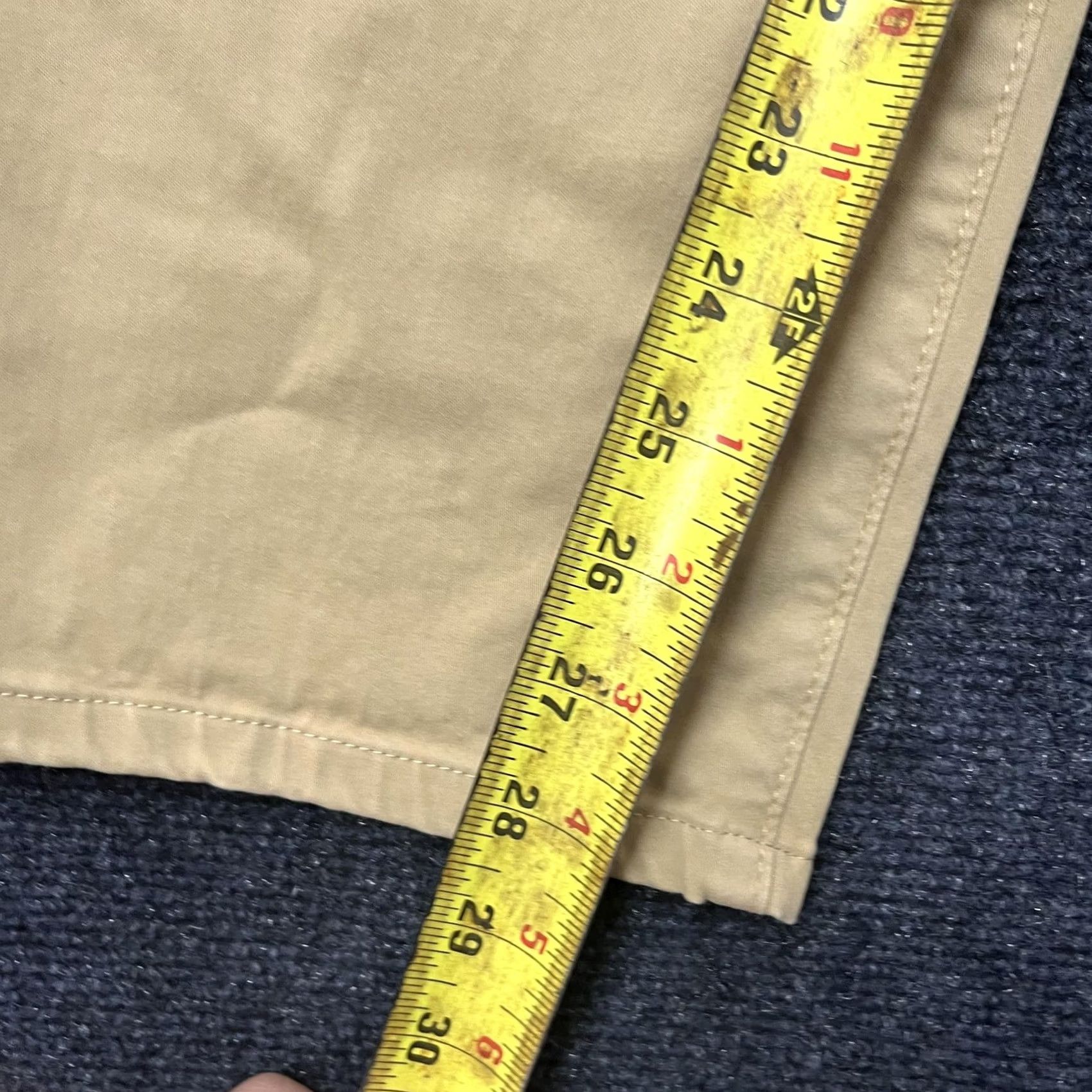 Vintage AG Adriano Goldschmied Pants Mens 40x32 Tan Everett Slim Straight Stretch Casual Size US 40 / EU 56 - 7 Thumbnail