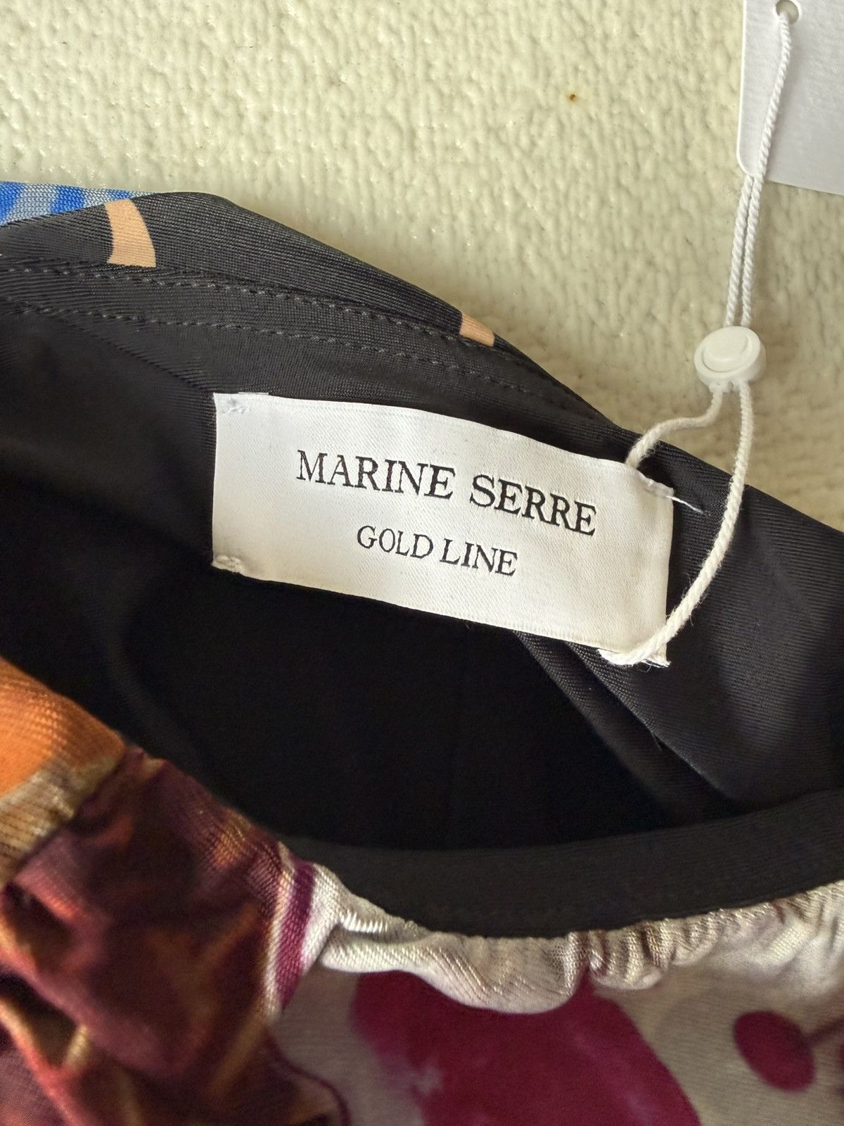 Marine Serre Marine Serre Jersey Body Shelter Draped Skirt Size 25" / US 0 / IT 36 - 6 Thumbnail