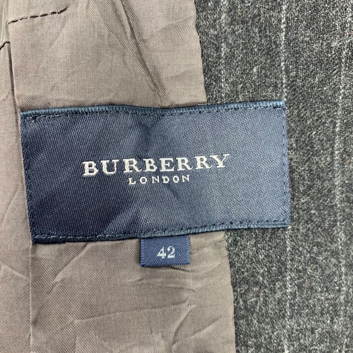 Burberry BURBERRY London Casualwear Designer Stripes Wool Blazer Coat Size S / US 4 / IT 40 - 8 Thumbnail