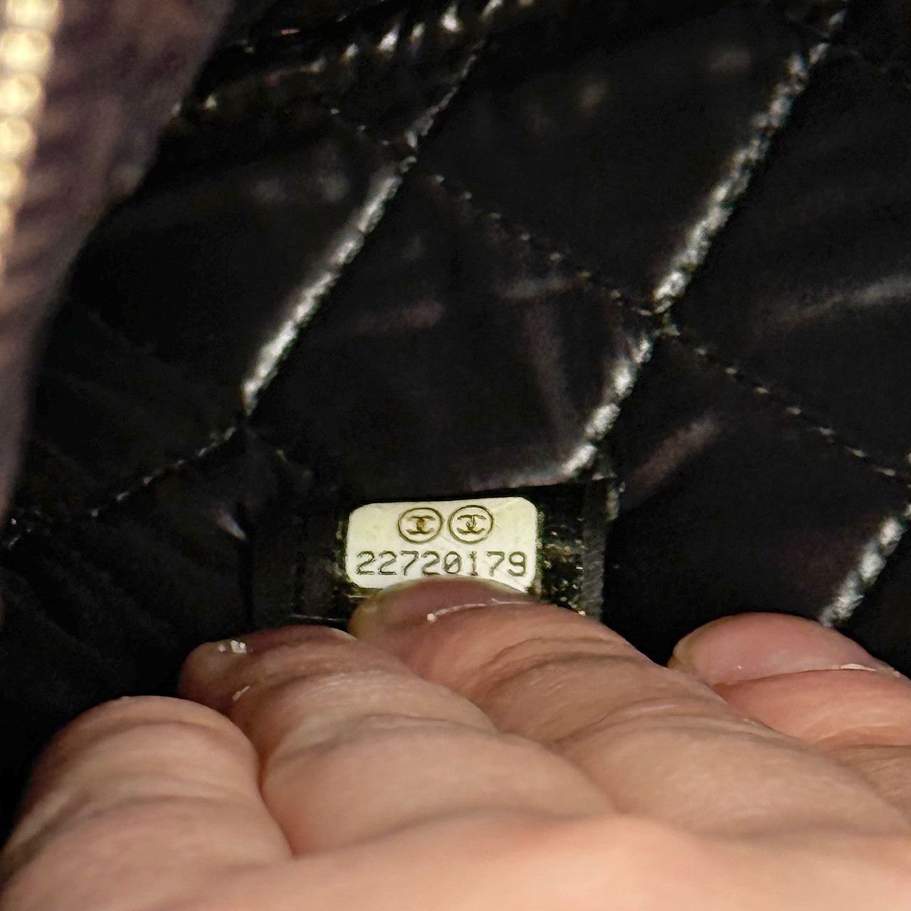 Chanel Chanel Black Caviar Quilted Medium Boy O-Case Pouch Size ONE SIZE - 13 Thumbnail