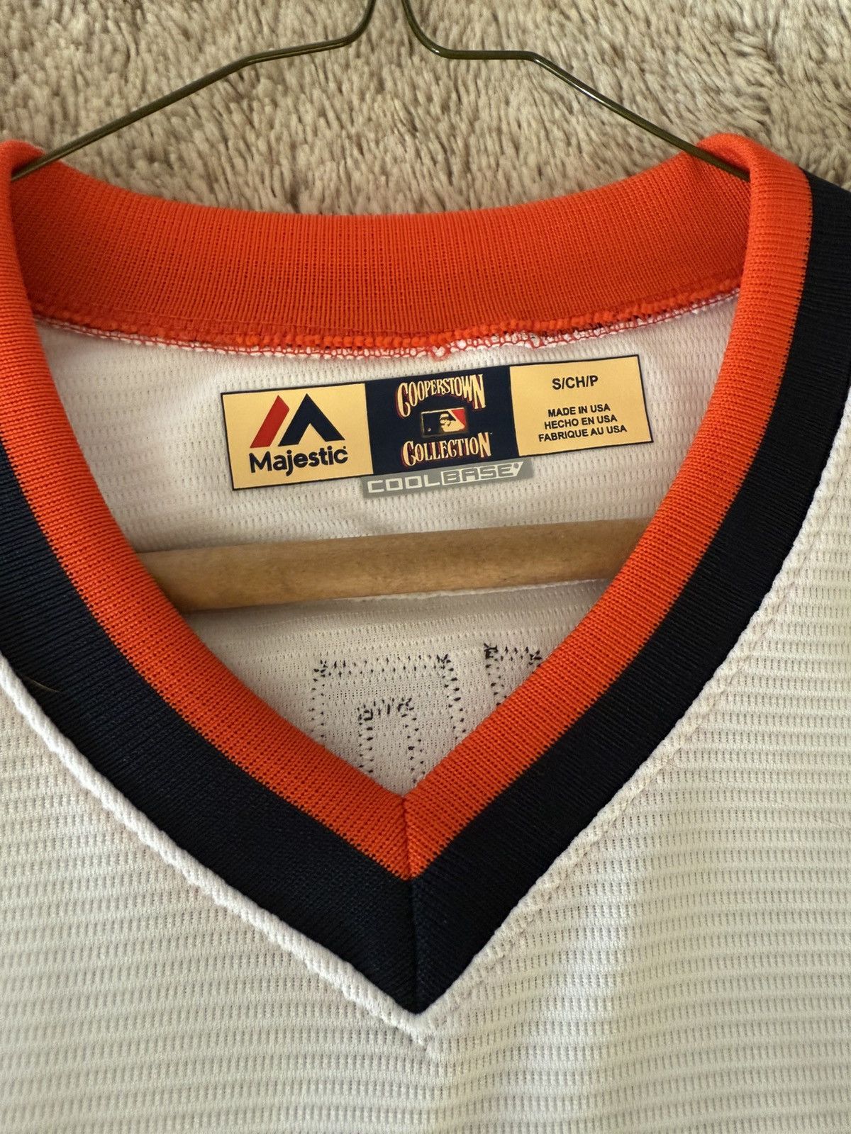 Majestic Nolan Ryan Tequila Sunrise Jersey Size US S / EU 44-46 / 1 - 4 Thumbnail