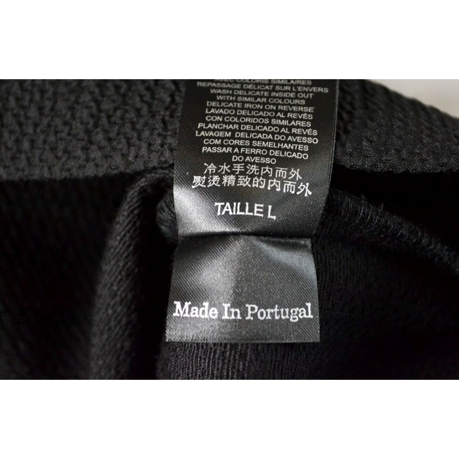 Cop Copine Cop Copine Tou Women's Blouse L Long Sleeve Round Collar Textured Black Size L / US 10 / IT 46 - 7 Thumbnail
