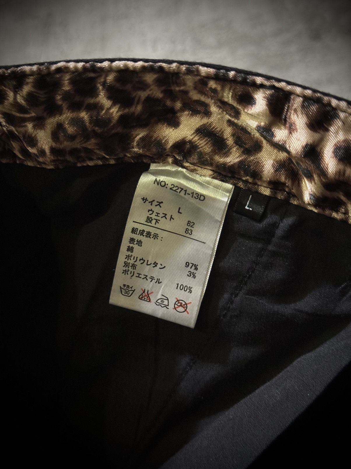Hysteric Glamour Y2k Bondage leopars Ifsixwasnine pants Size US 30 / EU 46 - 9 Thumbnail