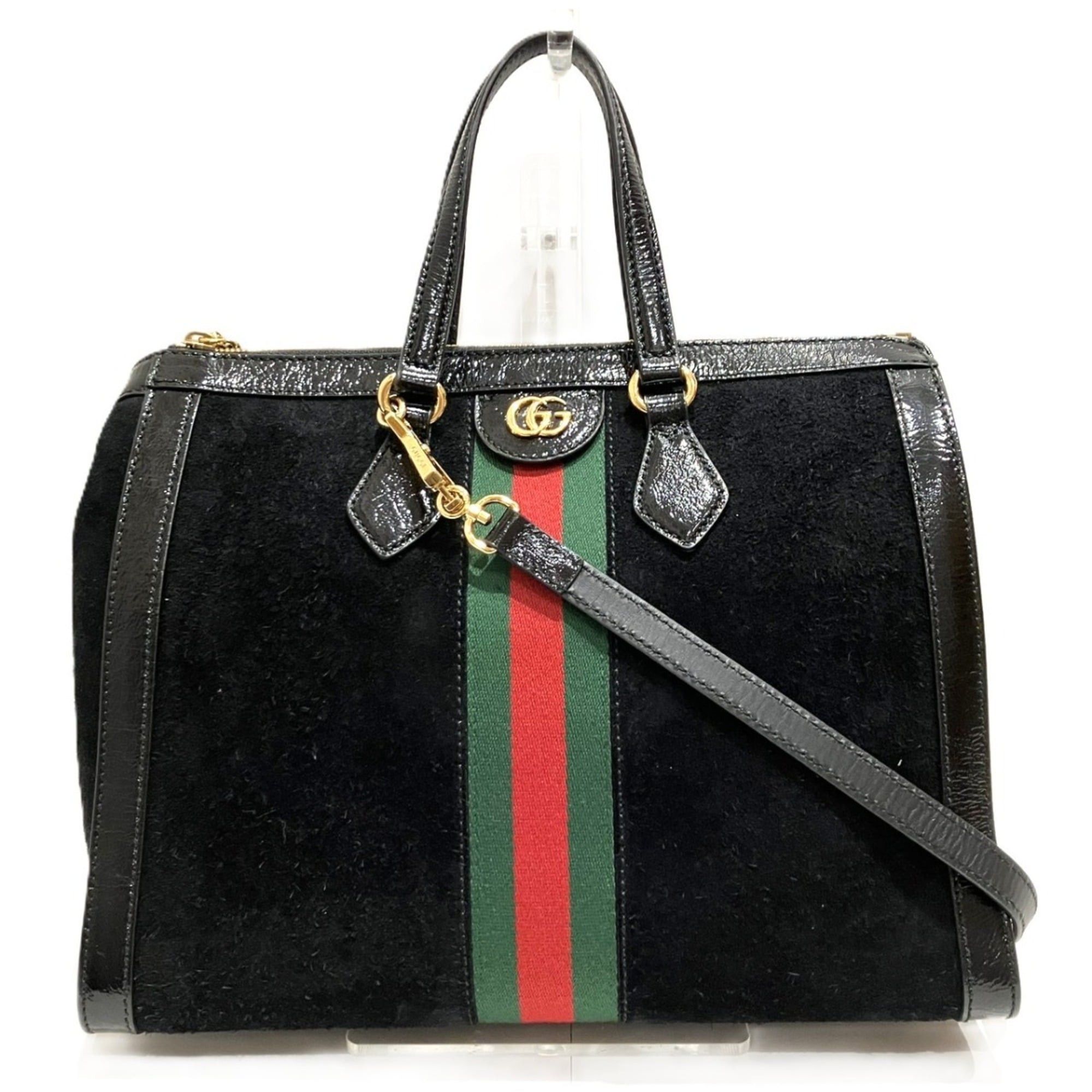 Gucci Gucci Ophidia handbag, Sherry line, suede leather, 524537 Size ONE SIZE - 1 Thumbnail