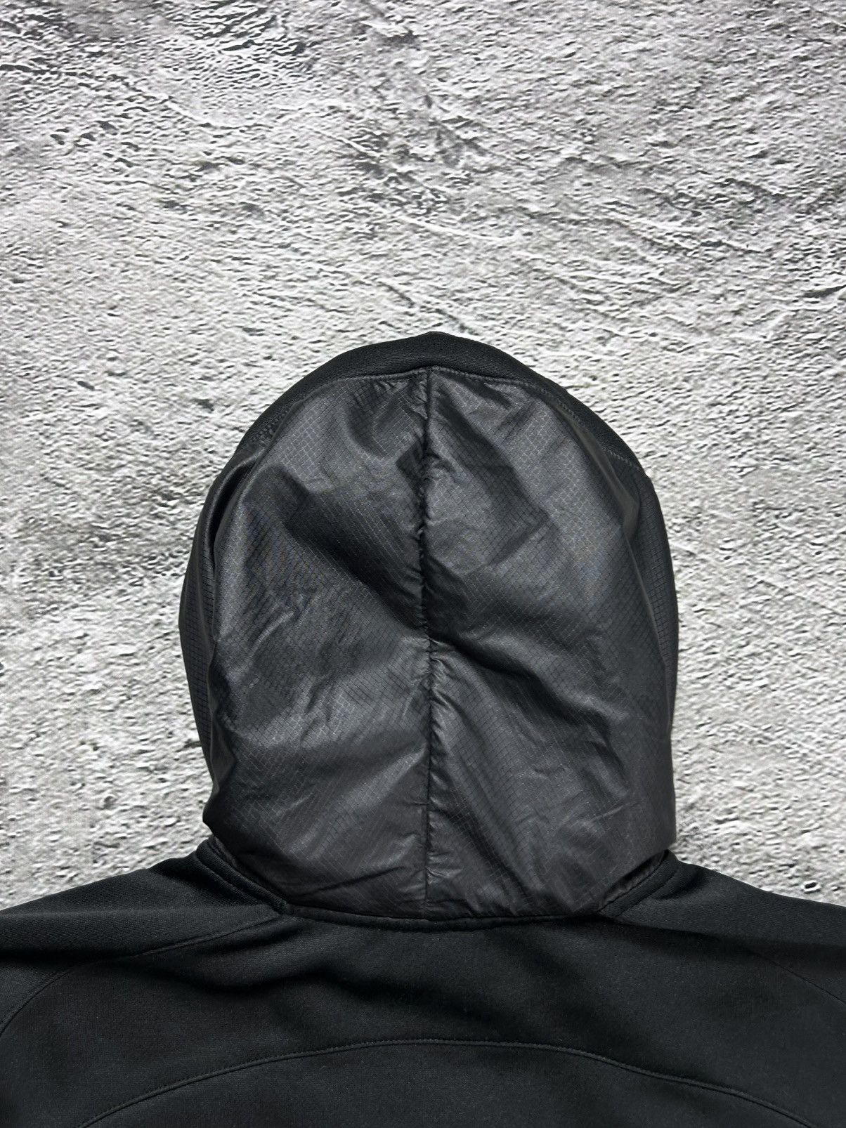 Nike × Vintage Nike AIR Vintage Y2K track jacket nylon zip hoodie Size US XXL / EU 58 / 5 - 9 Thumbnail