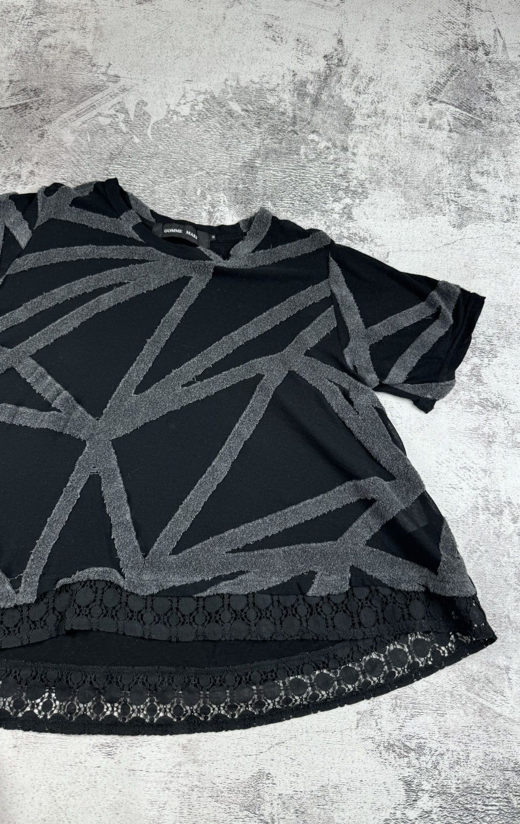 gomme Vintage Asymetrycal Dress Top Gomme Homme Maki Y2K T Shirt Size M / US 6-8 / IT 42-44 - 13 Thumbnail