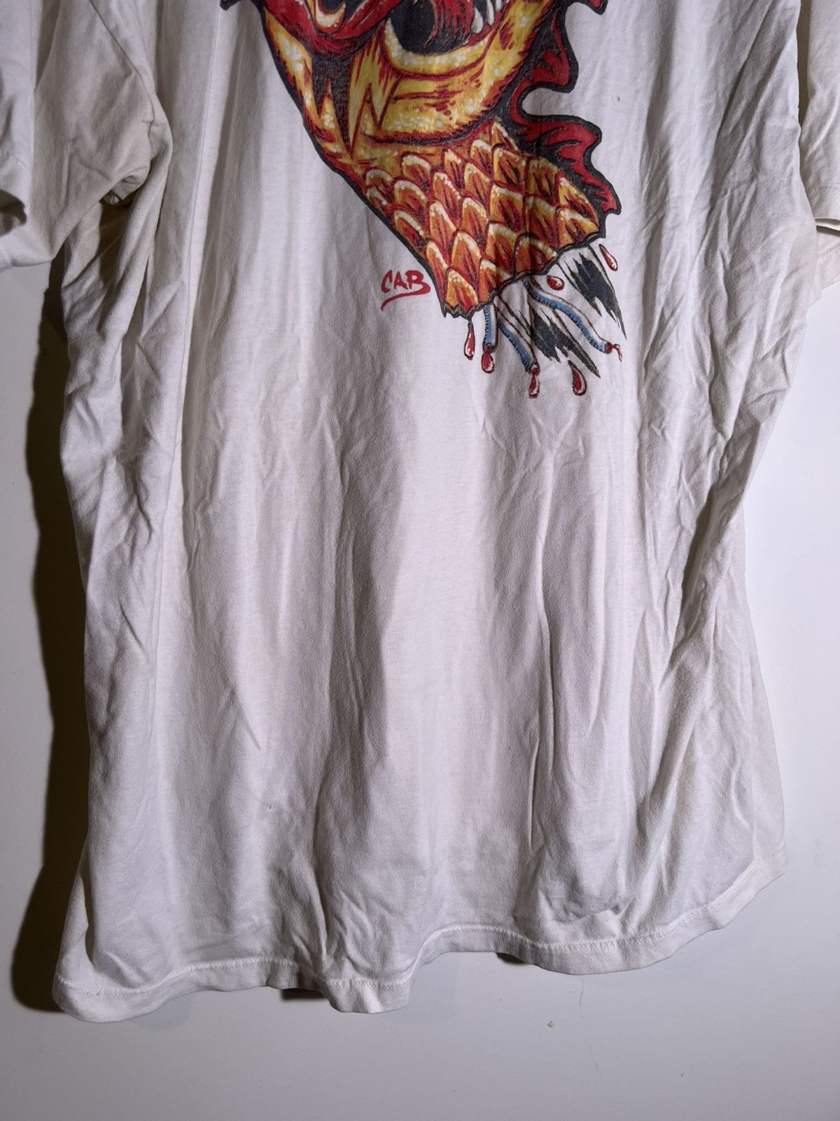 Vintage Y2K 2000’s VTG Vintage Santa Cruz Monster Claw Retro T Shirt Size US L / EU 52-54 / 3 - 4 Thumbnail
