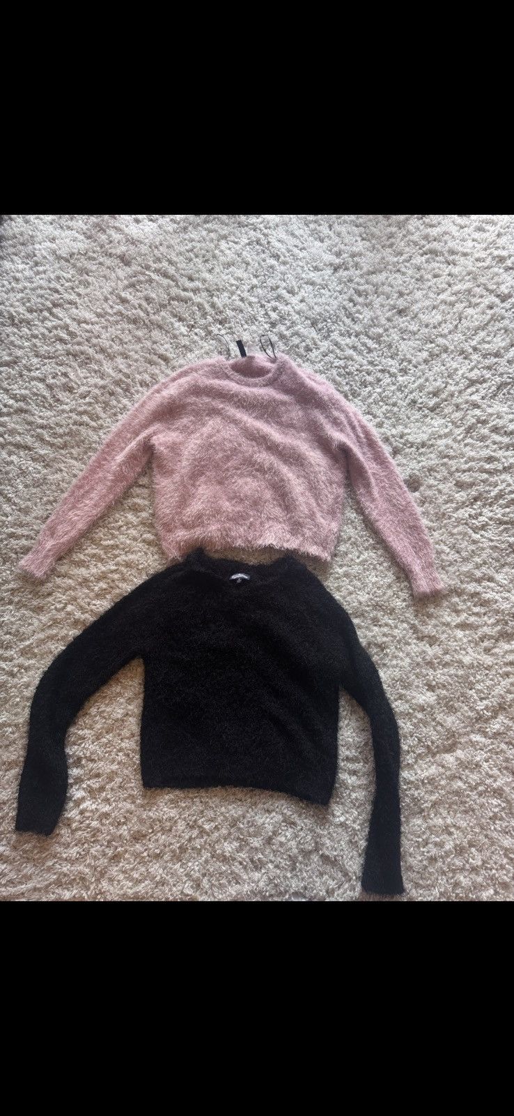 Vintage Double fuzzy sweaters Size M / US 6-8 / IT 42-44 - 1 Thumbnail