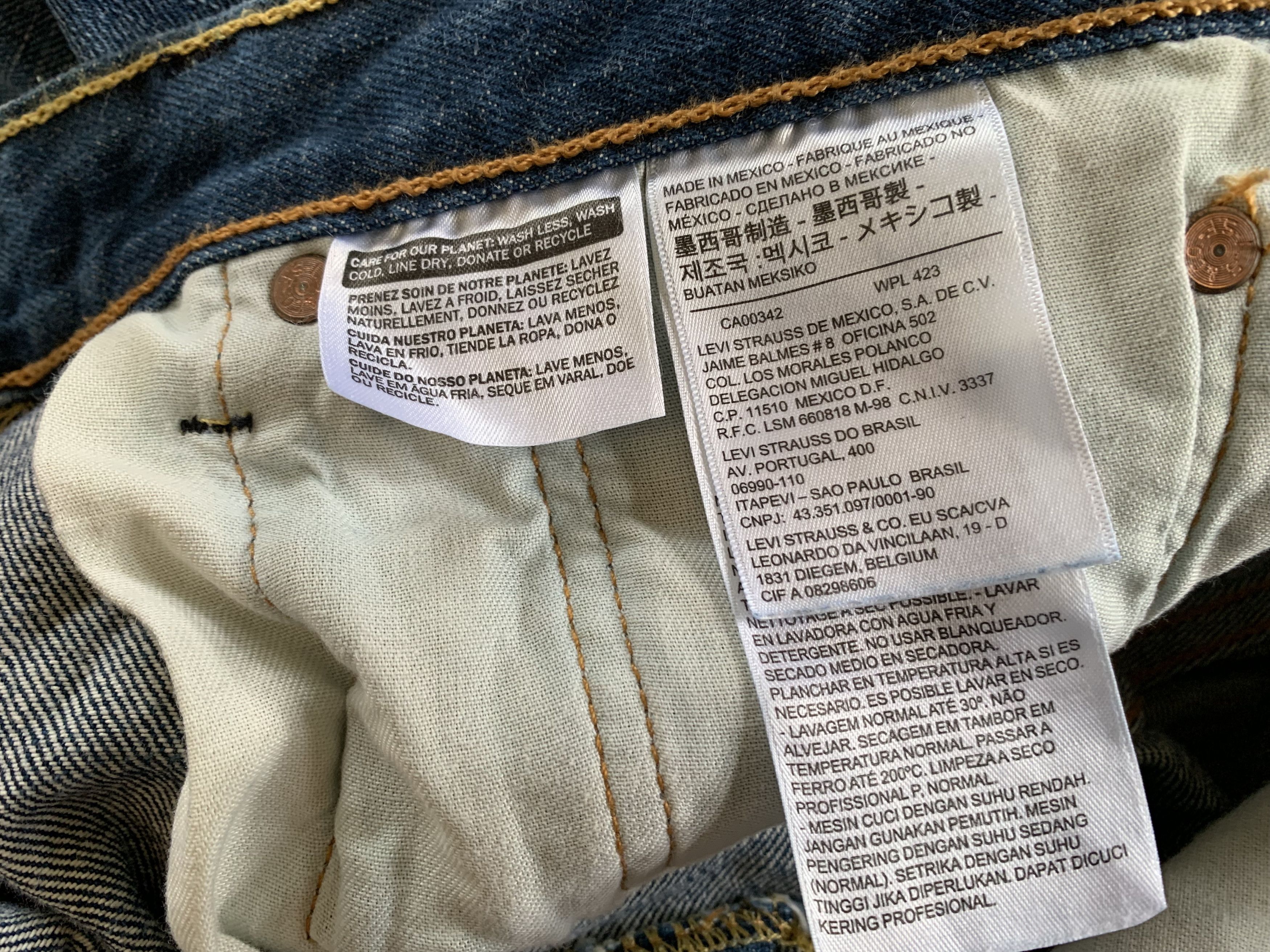 Levi's Levi's 501 Distressed Blue Jeans Size US 32 / EU 48 - 8 Thumbnail