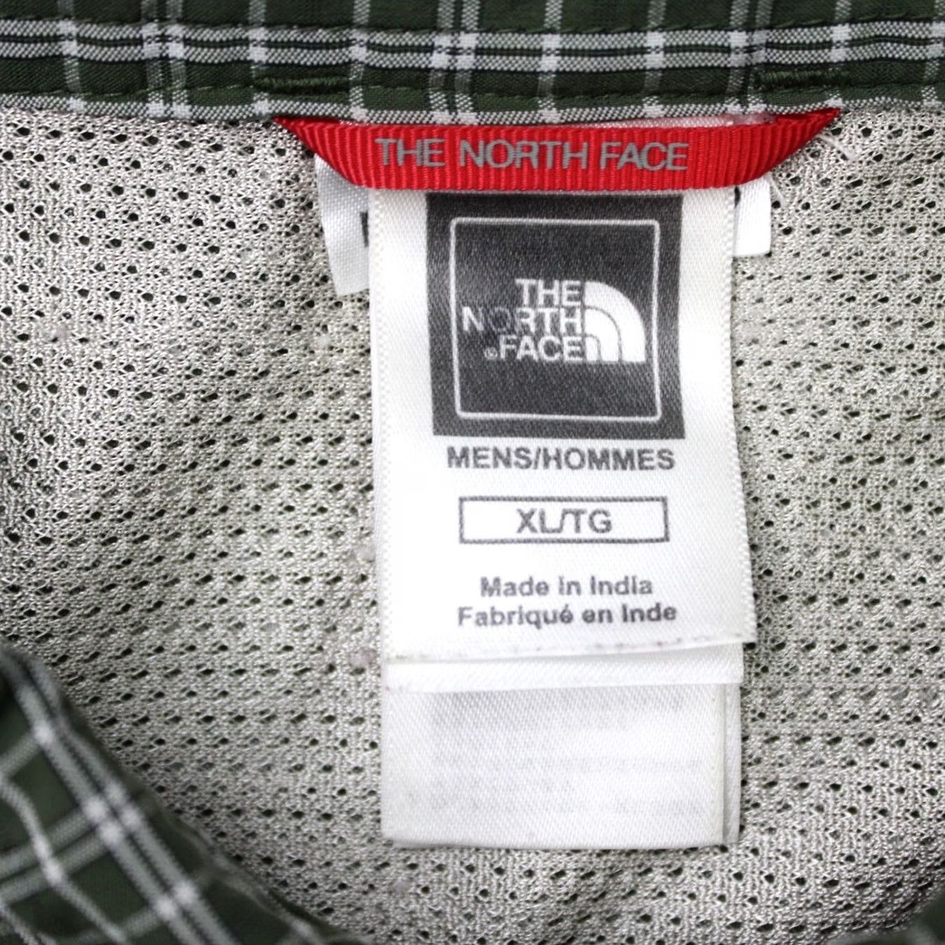 The North Face The North Face Shirt Mens XL Green Plaid Long Sleeve Button-Up Pocket Vented Size US XL / EU 56 / 4 - 6 Thumbnail
