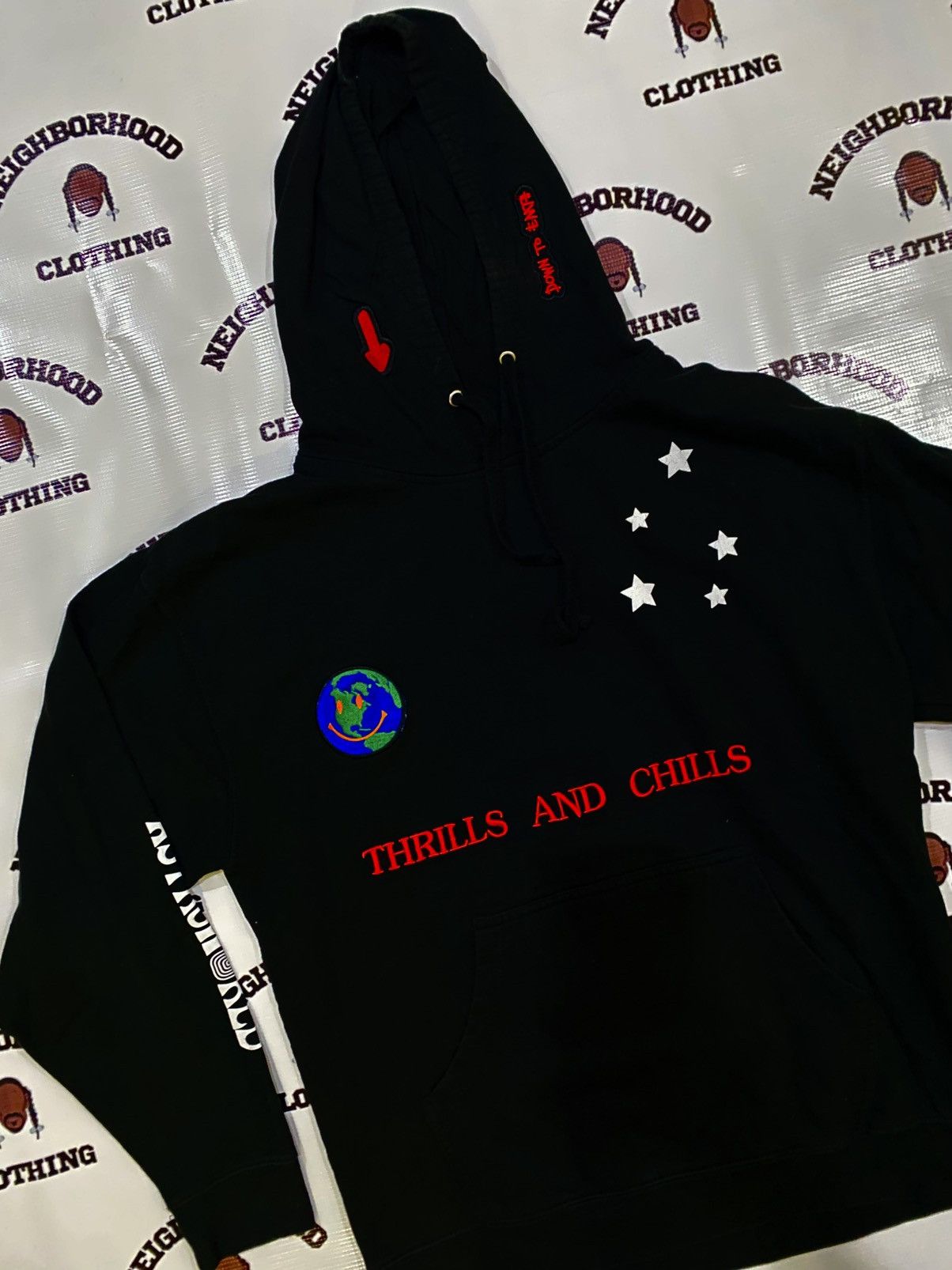 Travis Scott ASTROWORLD HOODIE. Size US XL / EU 56 / 4 - 3 Thumbnail