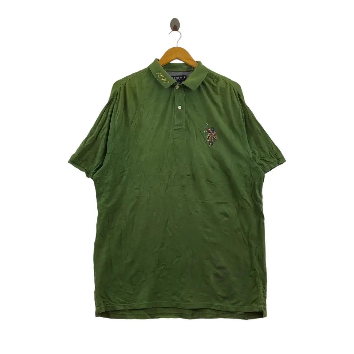 U.S. Polo Assn. Vintage US POLO ASSOCIATION Embroidered Pony Baggy Polo Size US XL / EU 56 / 4 - 1 Thumbnail