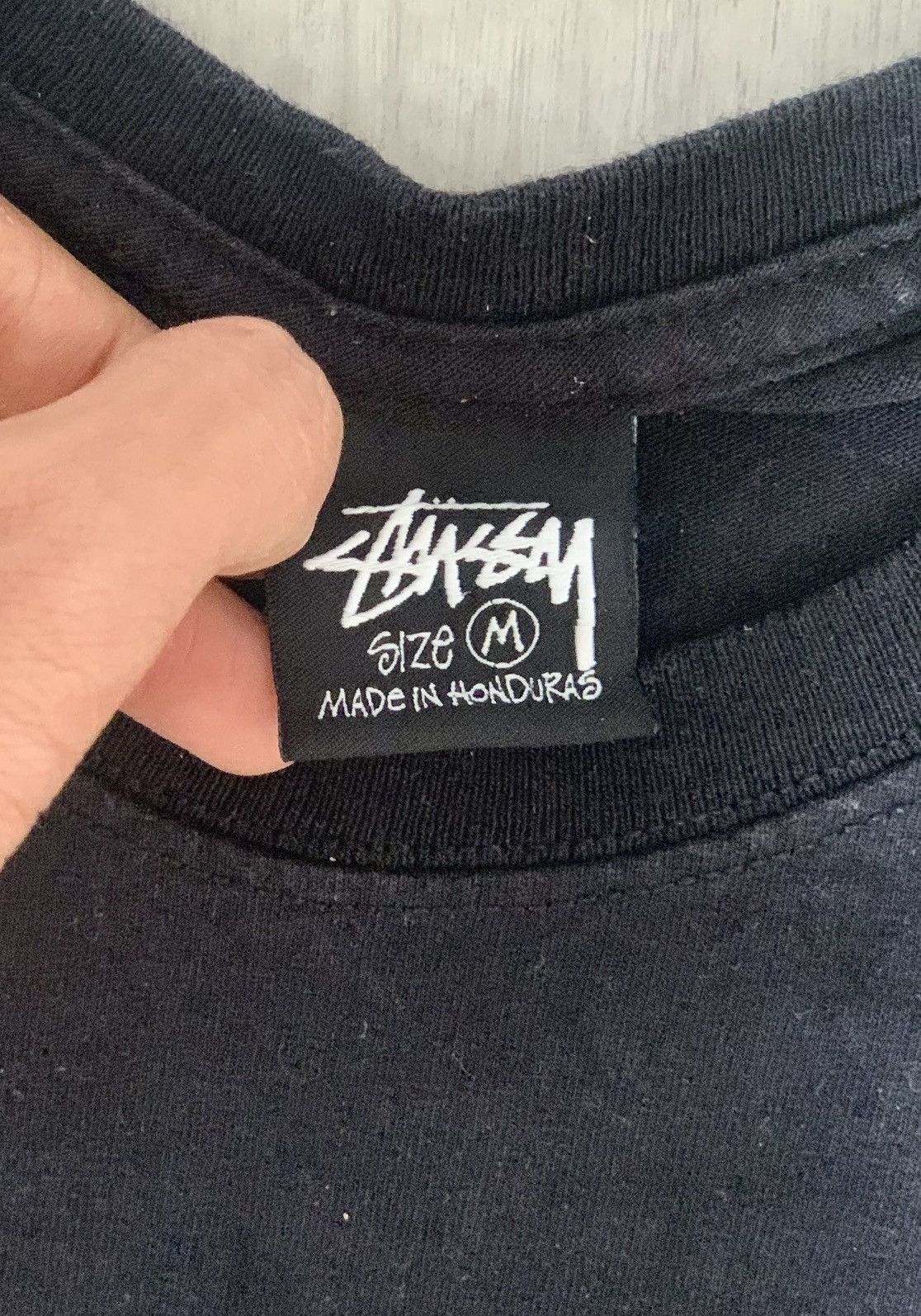 Stussy Stussy Stock « Paris » Tee Black - Size M Size US M / EU 48-50 / 2 - 6 Thumbnail