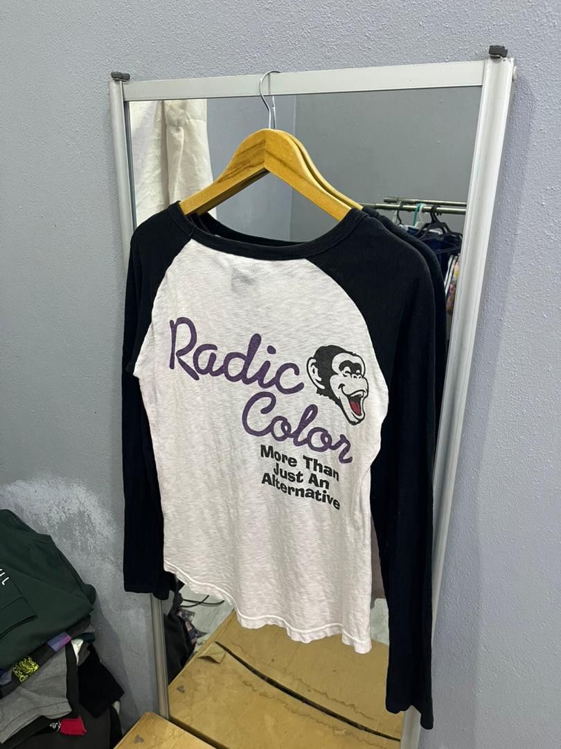 Japanese Brand Radic Color Monkey Raglan Tee Japan Medium Size S / US 4 / IT 40 - 11 Thumbnail