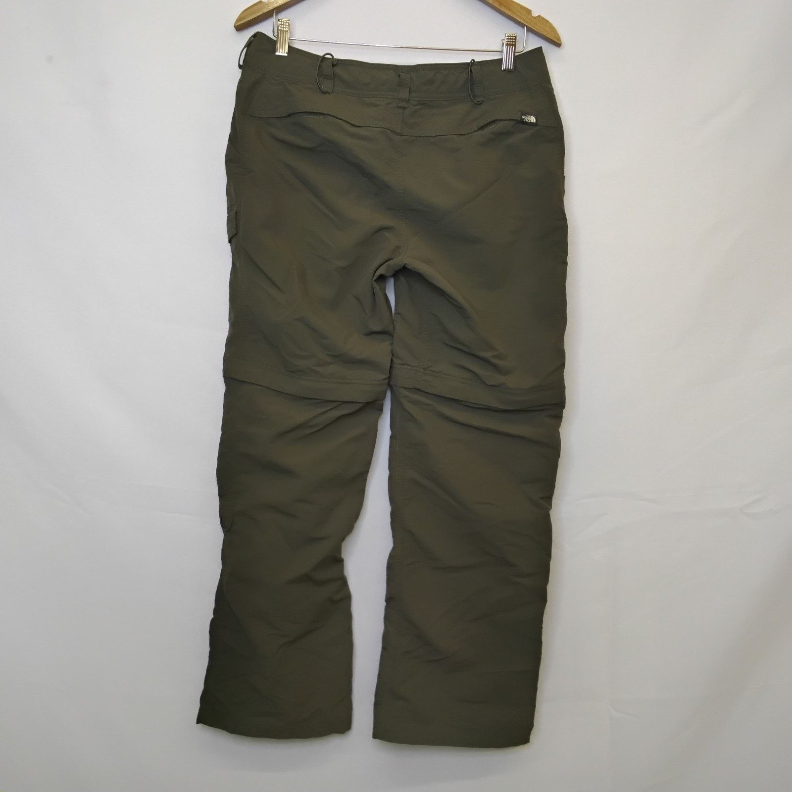 The North Face The North Face Convertible Pants Women's 12 (34x30) Green Size 34" / US 12 / IT 48 - 3 Thumbnail