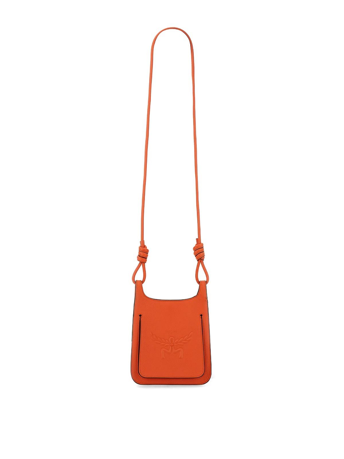 MCM o1mt1gz0125 Size: OS / Hobo Mini Bag in Orange Size ONE SIZE - 2 Thumbnail