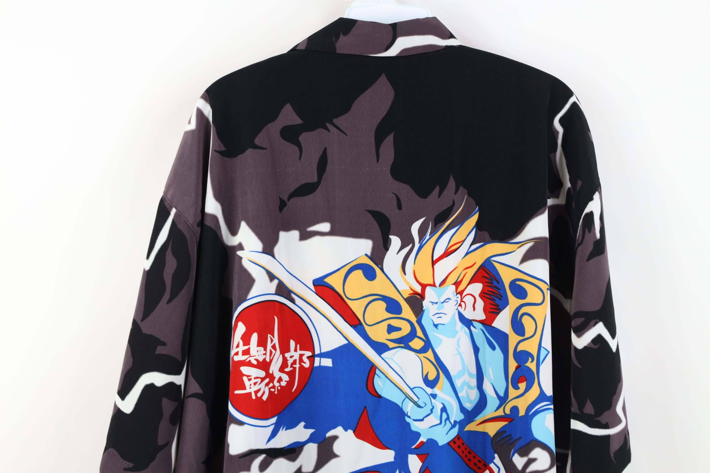 Vintage Deadstock Vintage 90s Y2K Streetwear Lightning Warrior Shirt Size US XL / EU 56 / 4 - 11 Thumbnail