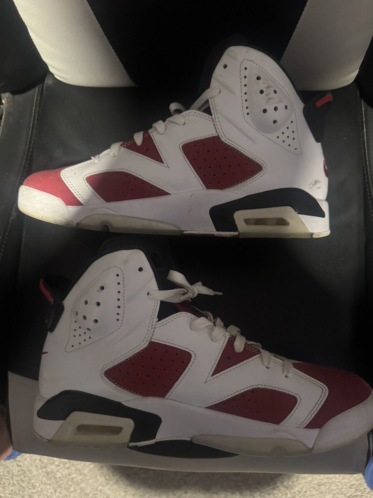 Jordan Brand Air Jordan 6 Retro “Carmine 2021” Size US 9.5 / EU 42-43 - 4 Thumbnail