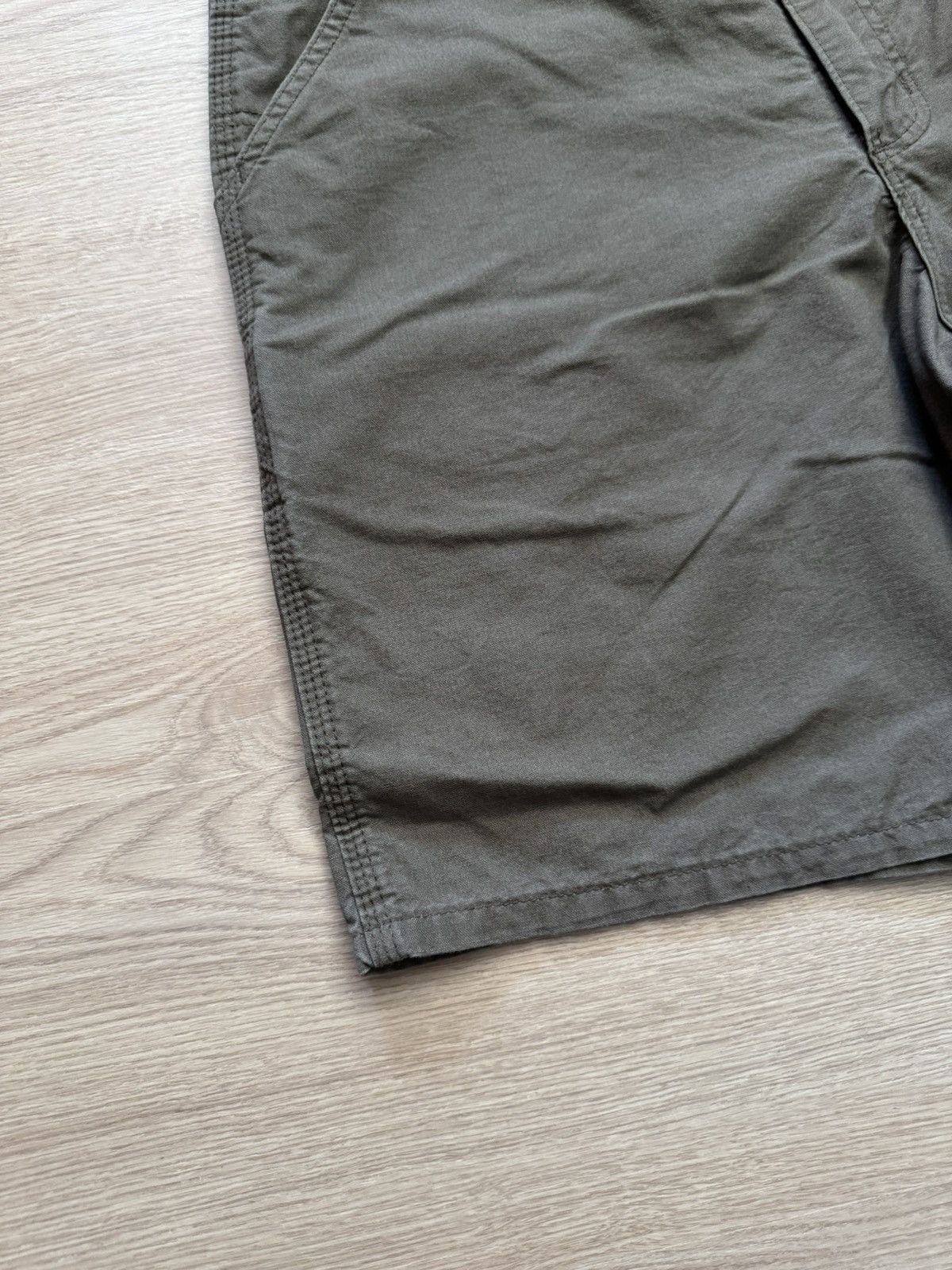 Carhartt Carhartt Original Loose Fit Work Green Shorts Size US 34 / EU 50 - 3 Thumbnail