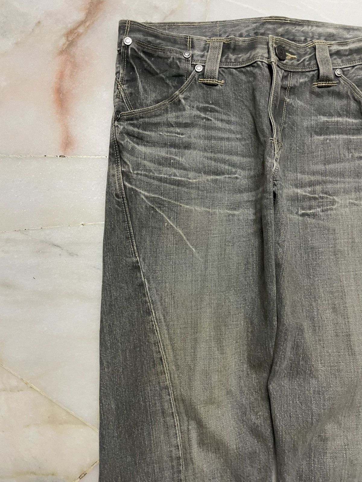 Levi's 💥Vintage 90s Levi’s Engineered Jeans Claw Mudwash Quarter Size US 30 / EU 46 - 4 Thumbnail