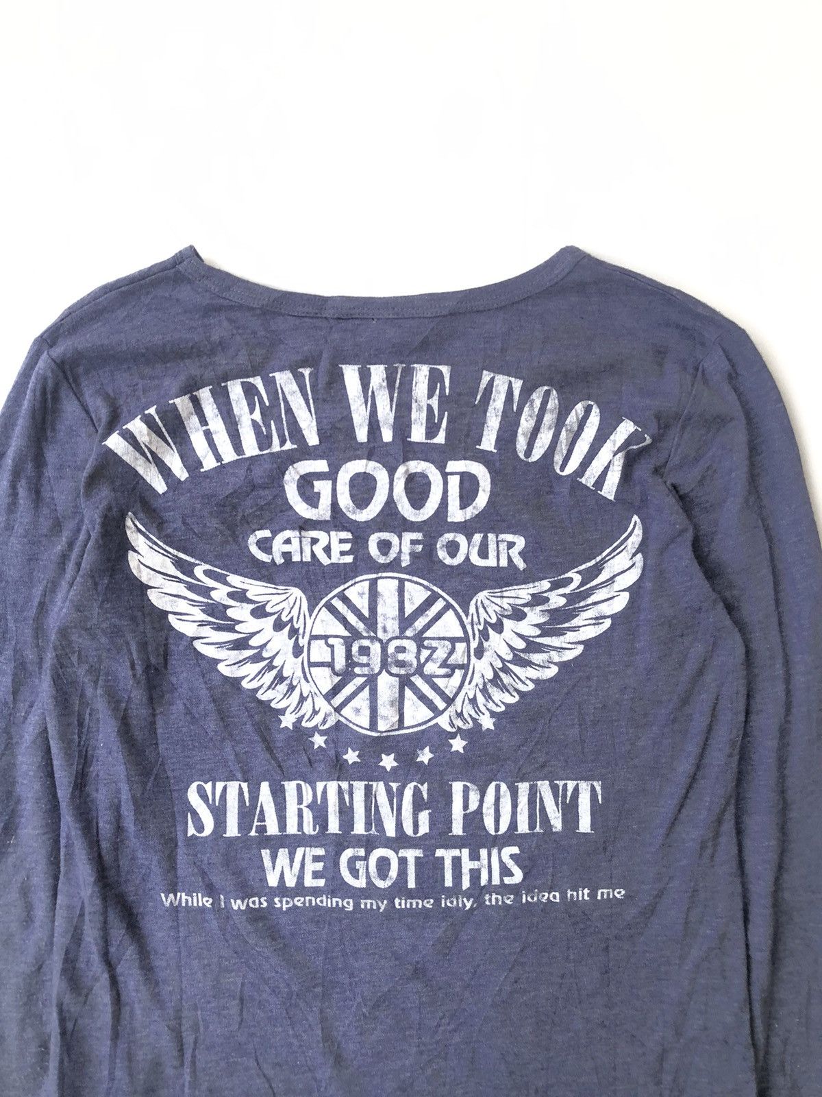 Hysteric Glamour Good Care Of Our LongSleeve Japanese Rock Punk Style Size US M / EU 48-50 / 2 - 6 Thumbnail