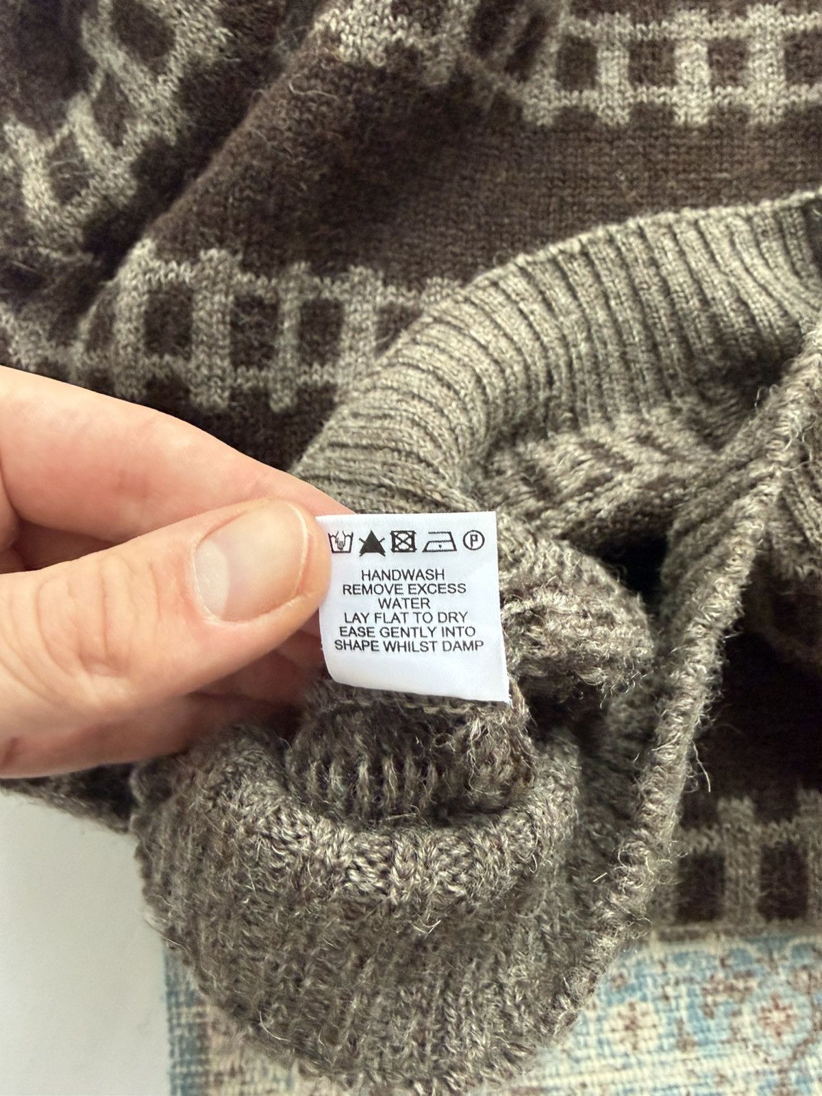 Tender Co. Rare Tender Co. Locomotive Pure Wool Scotland Sweater Sz M Size US M / EU 48-50 / 2 - 7 Thumbnail