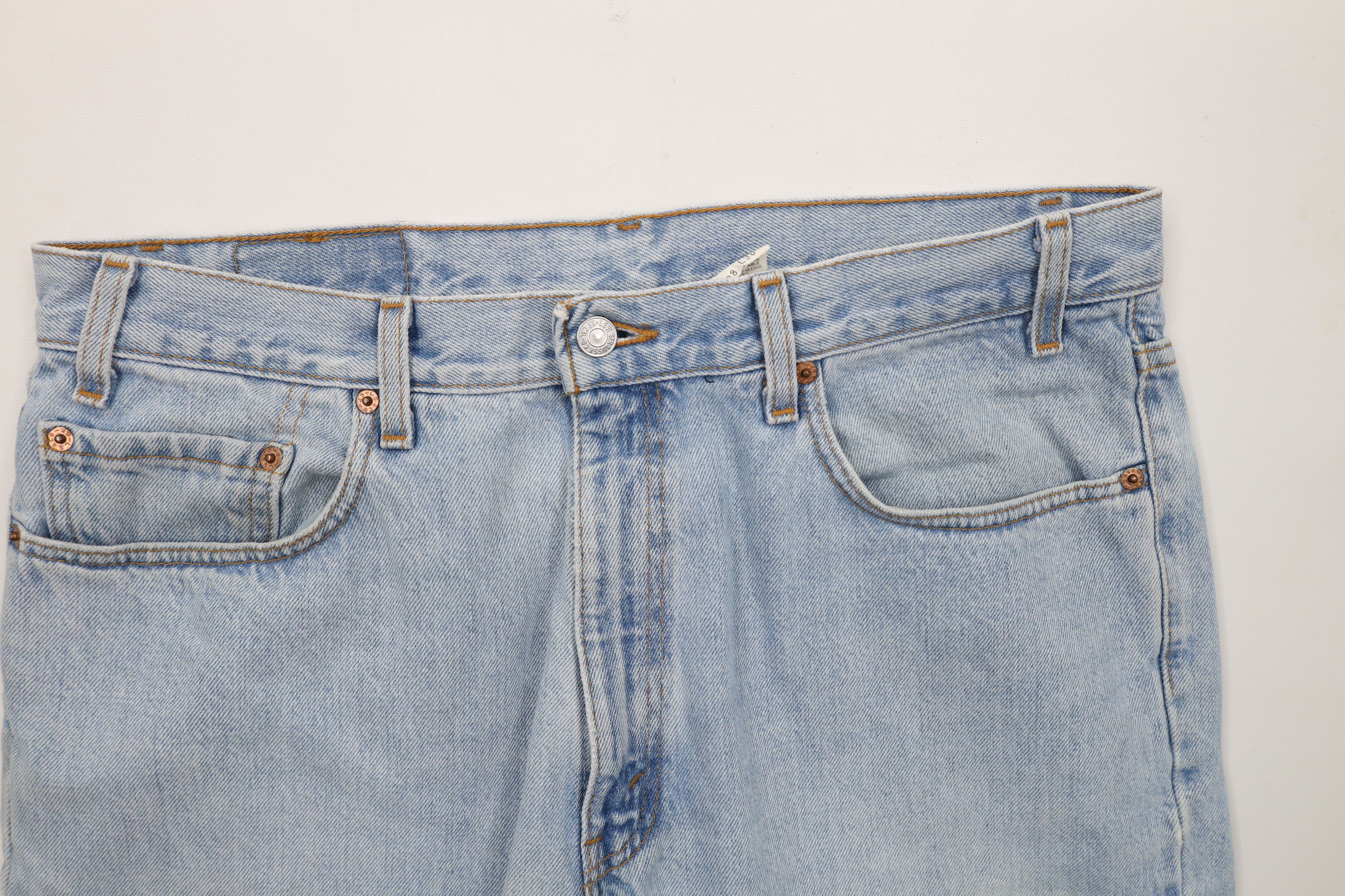 Levi's × Vintage Vintage Y2K 2000 Levis 550 Relaxed Fit Denim Jeans USA Size US 36 / EU 52 - 10 Thumbnail