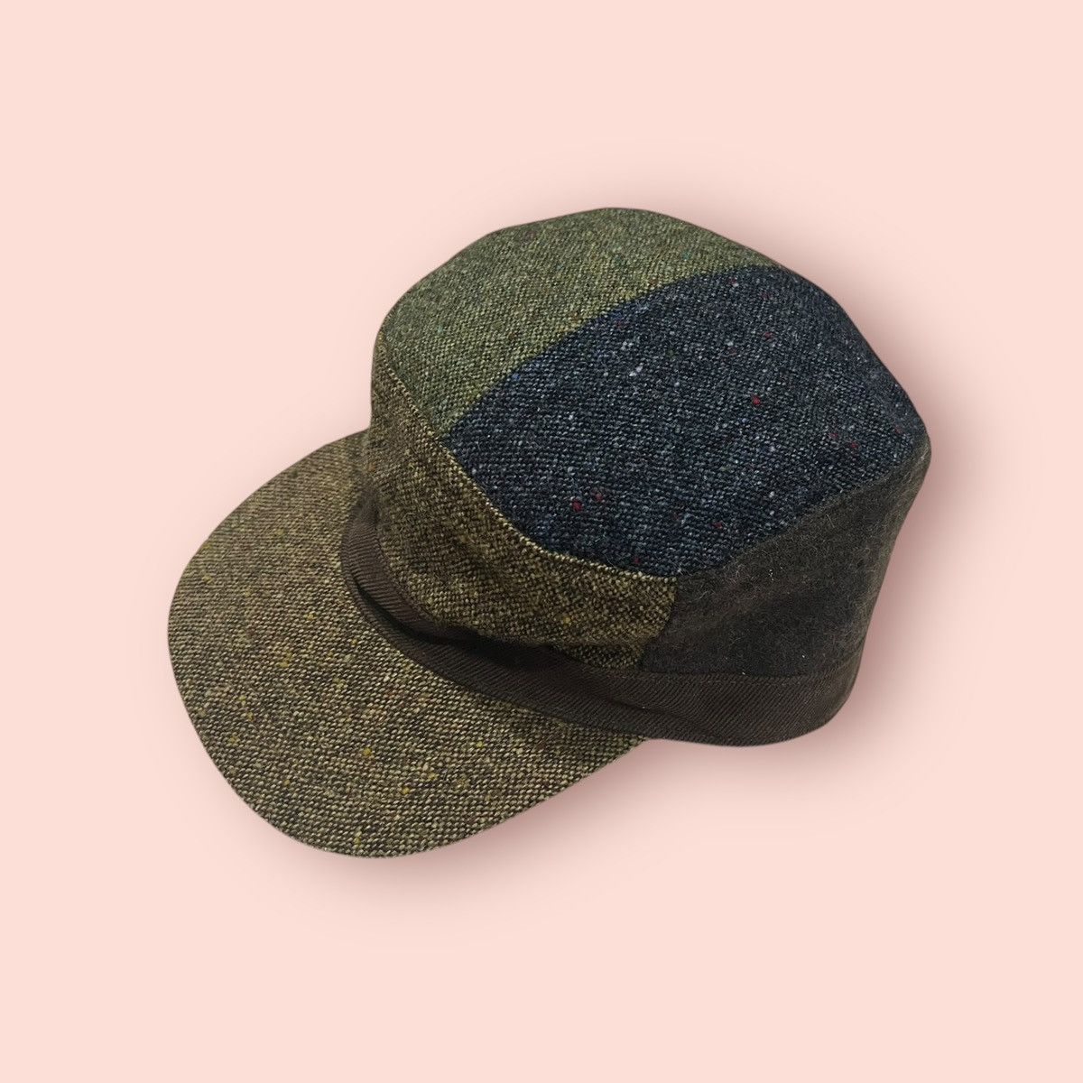 Japanese Brand × Magee VINTAGE TOP VALU X MAGEE OF DONEGAL WOOL TWEED PATROL HAT Size ONE SIZE - 8 Thumbnail